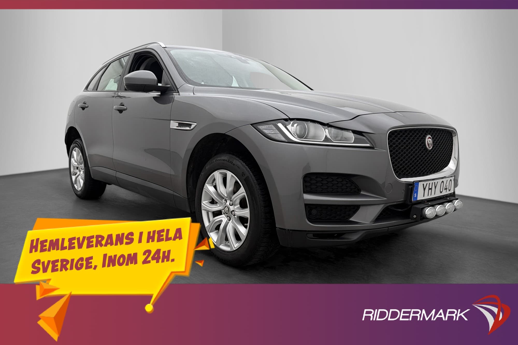 Jaguar F-Pace 20d AWD Kamera MERIDIAN Rattvärme Keyless Navi