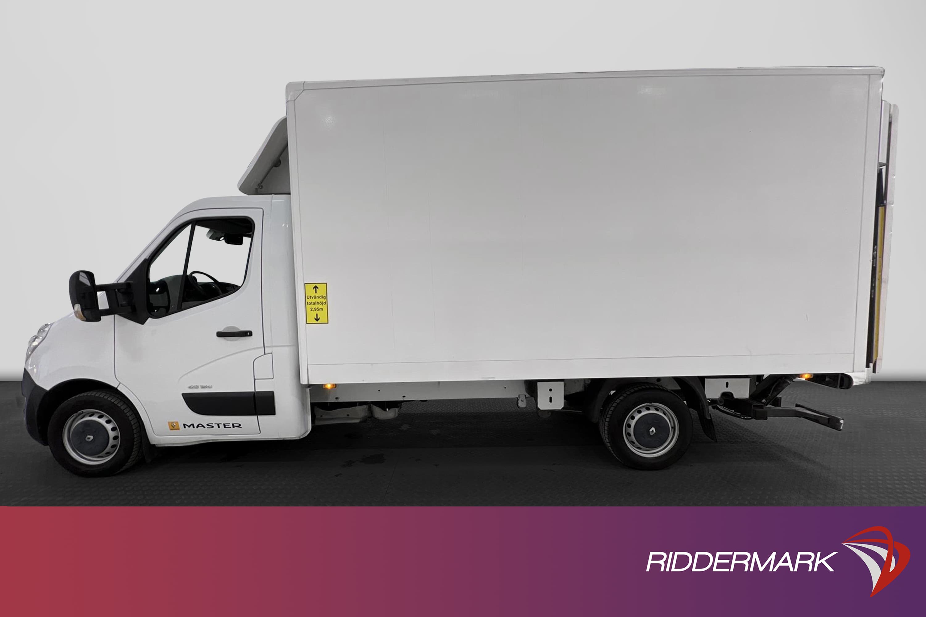 Renault Master 2.3dCi Automat Volymskåp Bakgavel Moms
