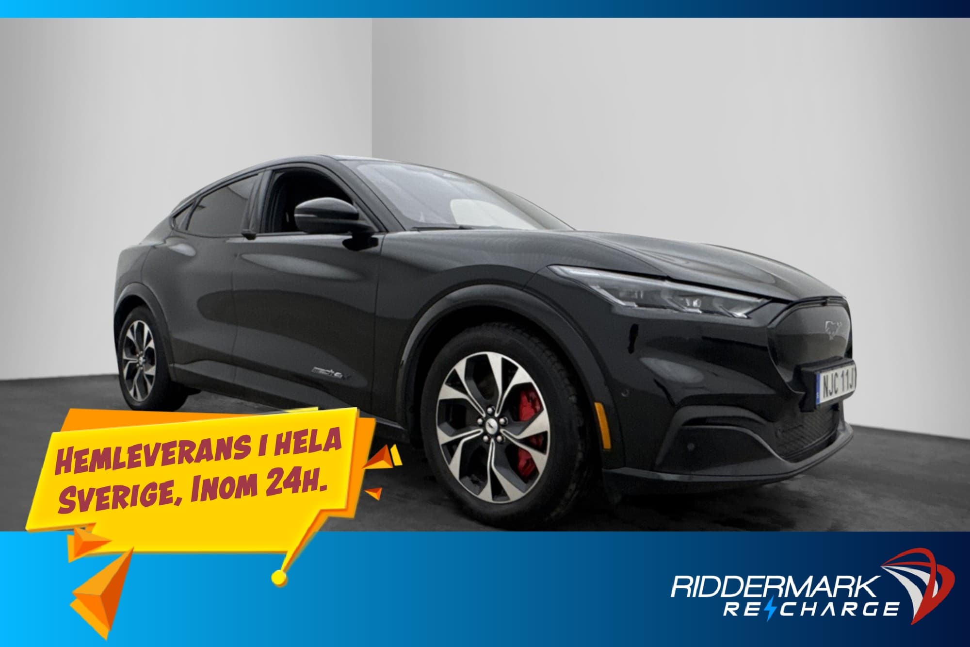 Ford Mustang Mach-E Long Range AWD Pano Drag B&O 360° Skinn