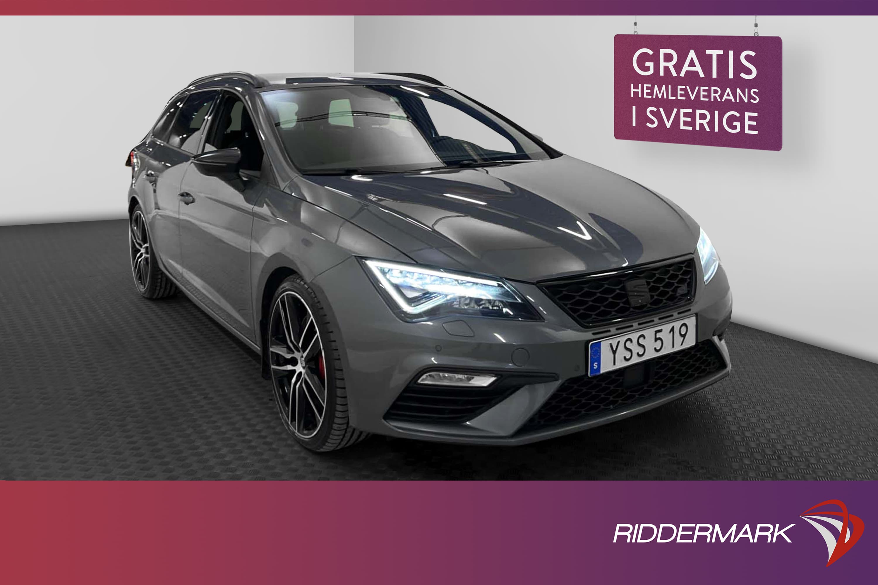 SEAT León Cupra ST 4Drive 300hk Sensorer CarPlay Välservad