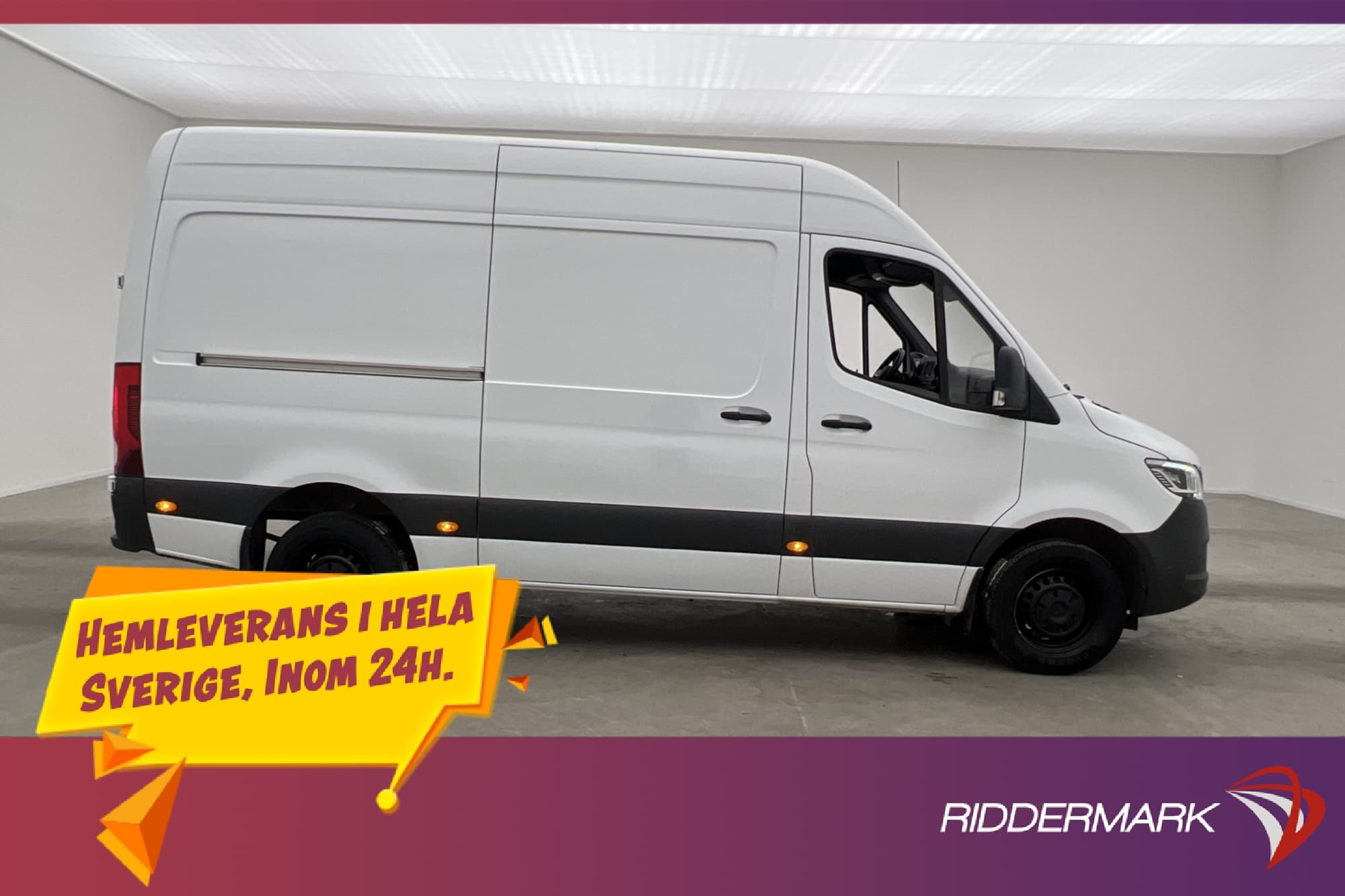Mercedes-Benz Sprinter L2H2 317 Värmare LED Drag Kamera Moms