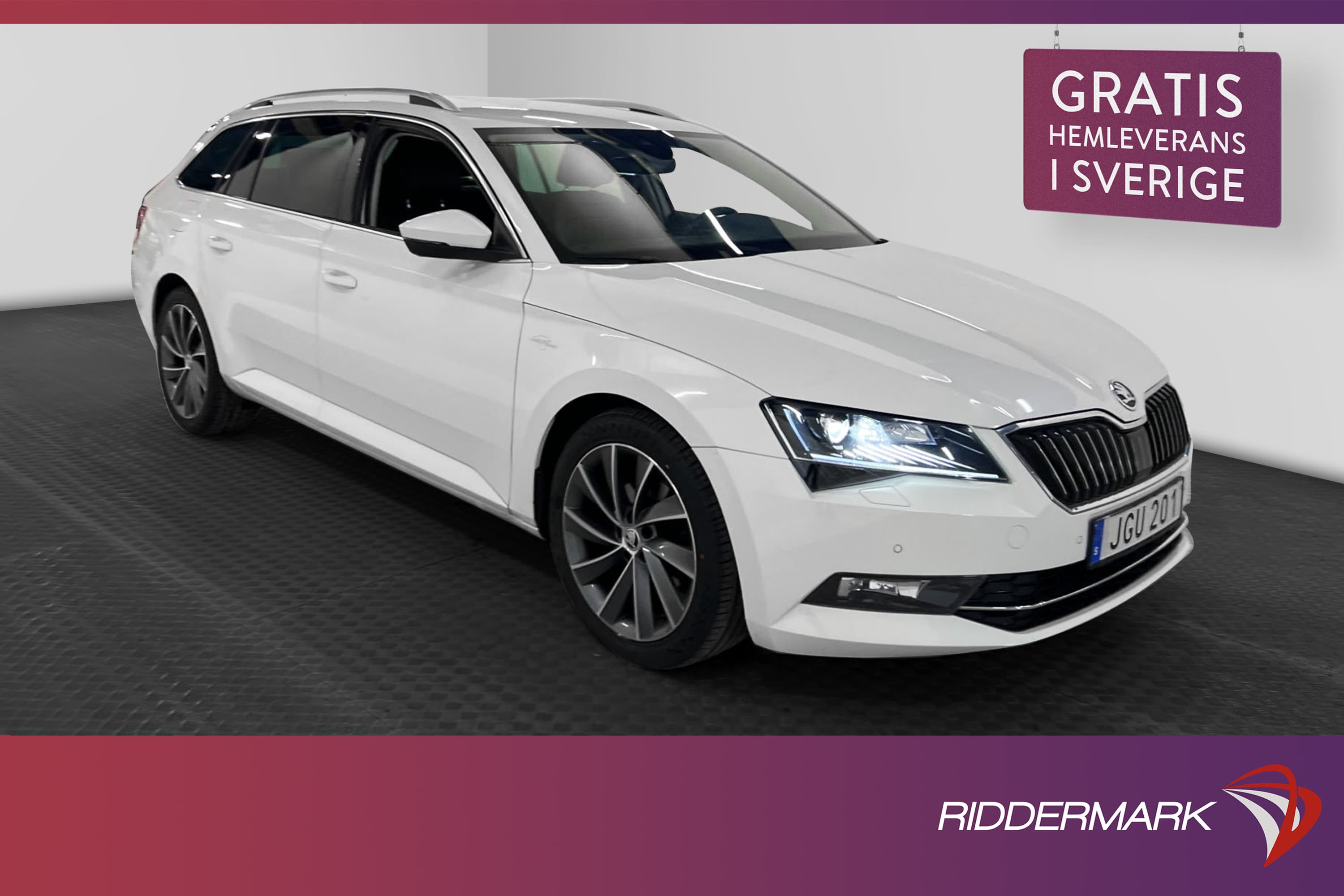 Skoda Superb TDI 4x4 190hk L&K Canton Kamera Carplay Drag