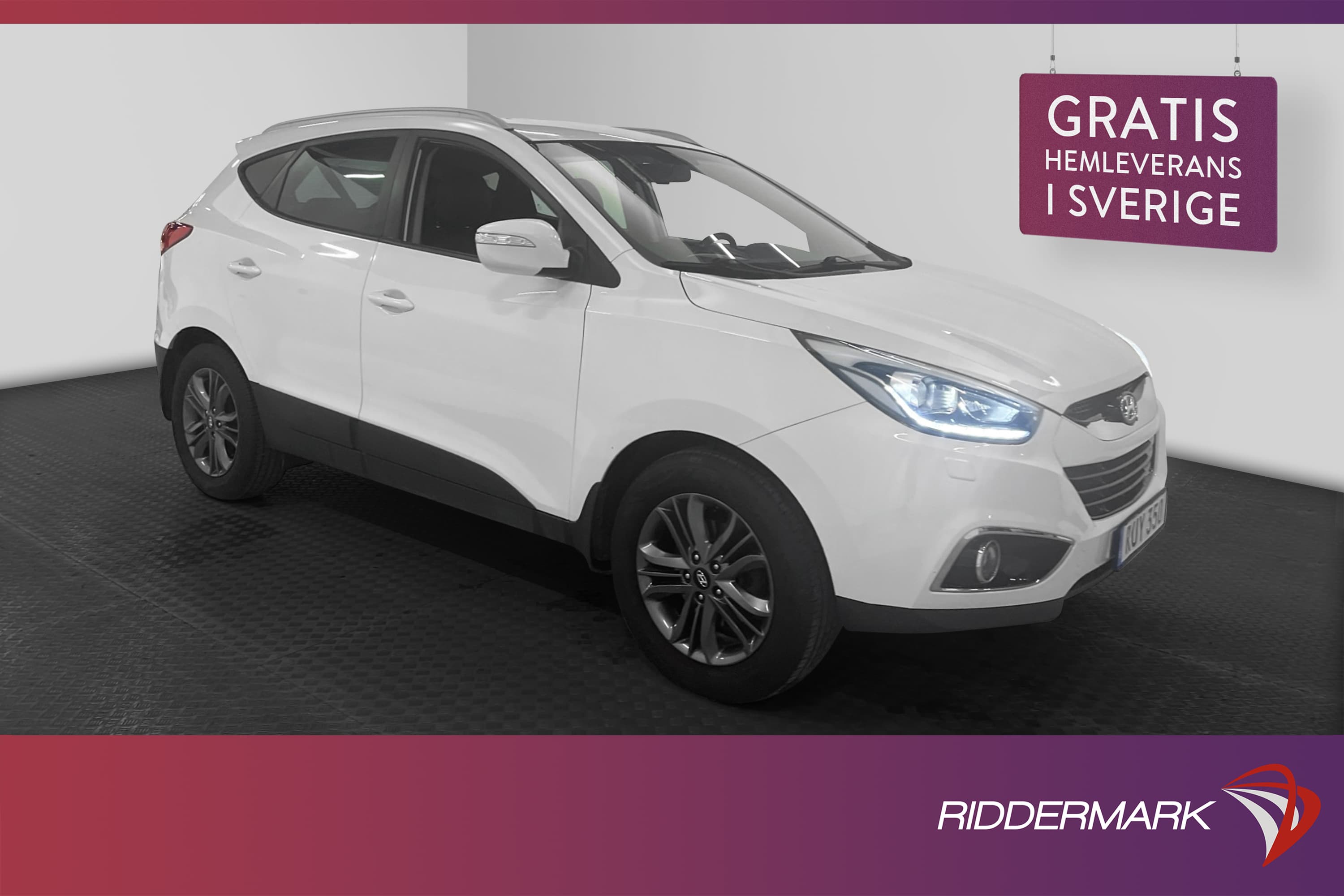 Hyundai ix35 1.6 GDI 135hk Backkamera Rattvärme Halvskinn