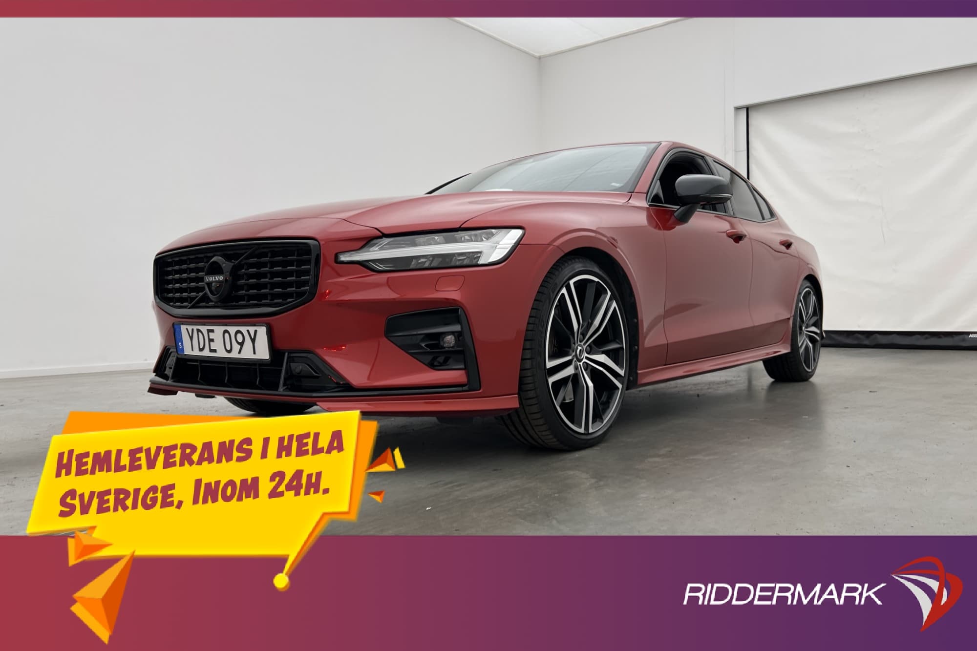 Volvo S60 T5 AWD R-Design VOC Taklucka H/K HUD 360° Värmare