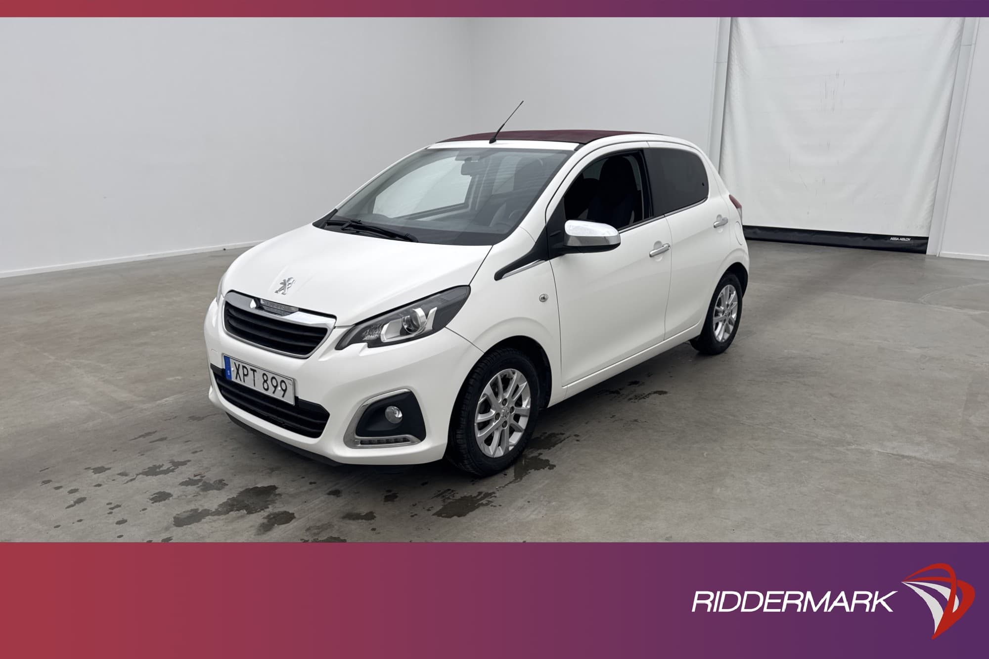 Peugeot 108 TOP! 69hk Allure Öppningsbart-tak Farthållare