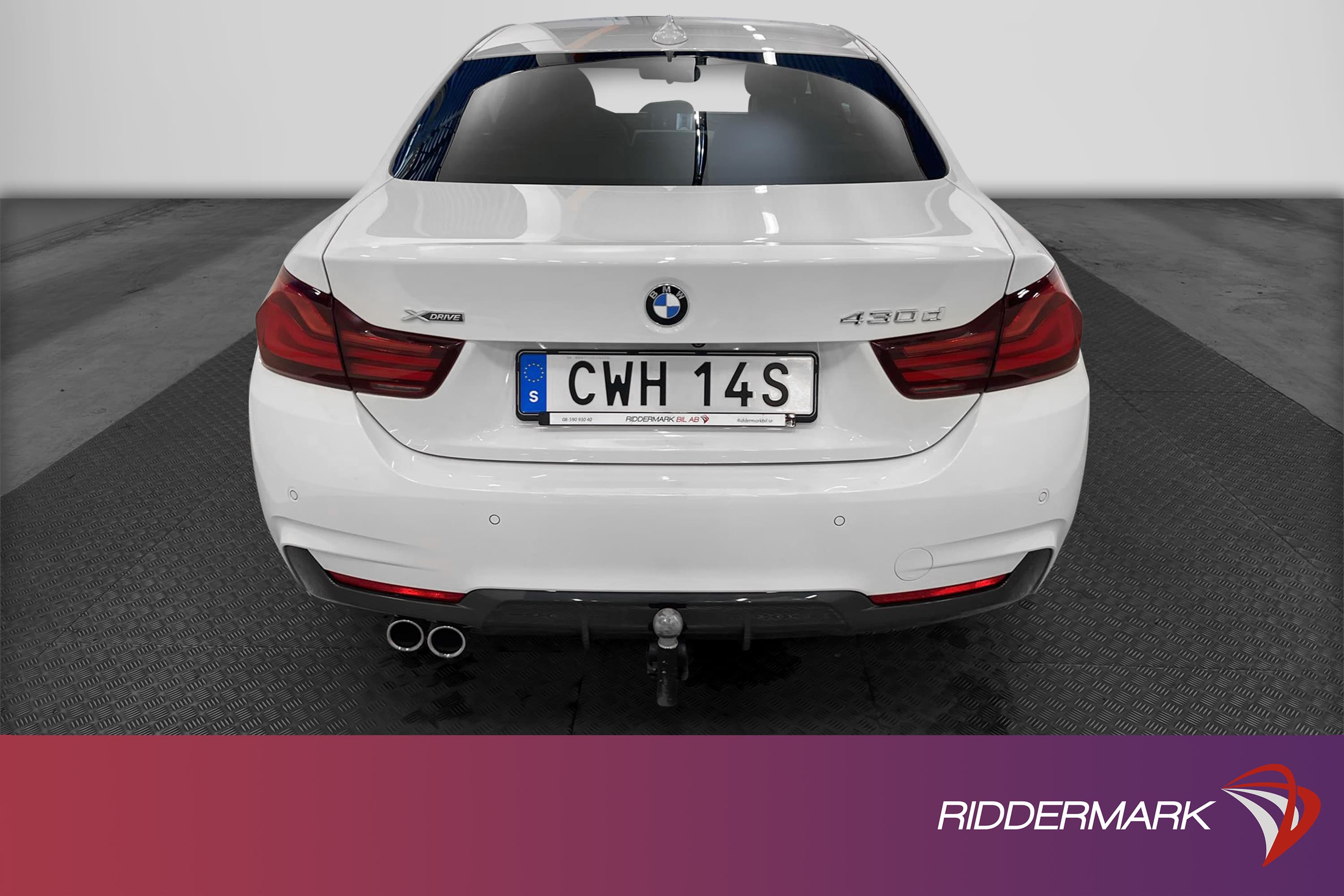 BMW 430d xDrive 258hk M Sport H/K HUD Cockpit Navi Drag 