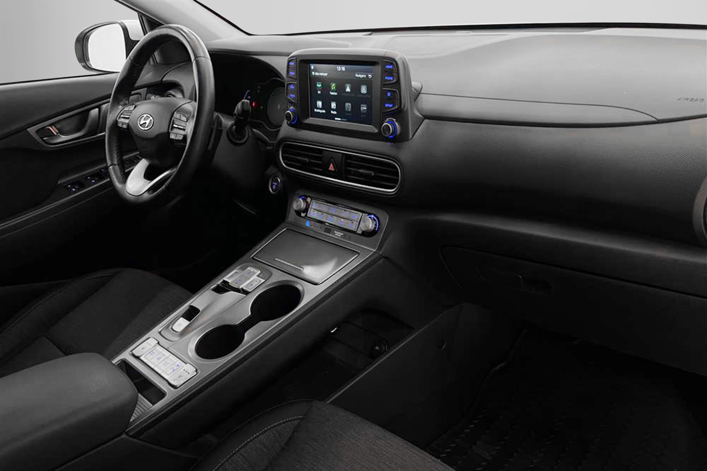 Hyundai Kona Electric 64 kWh 205hk Kamera Carplay MOMS