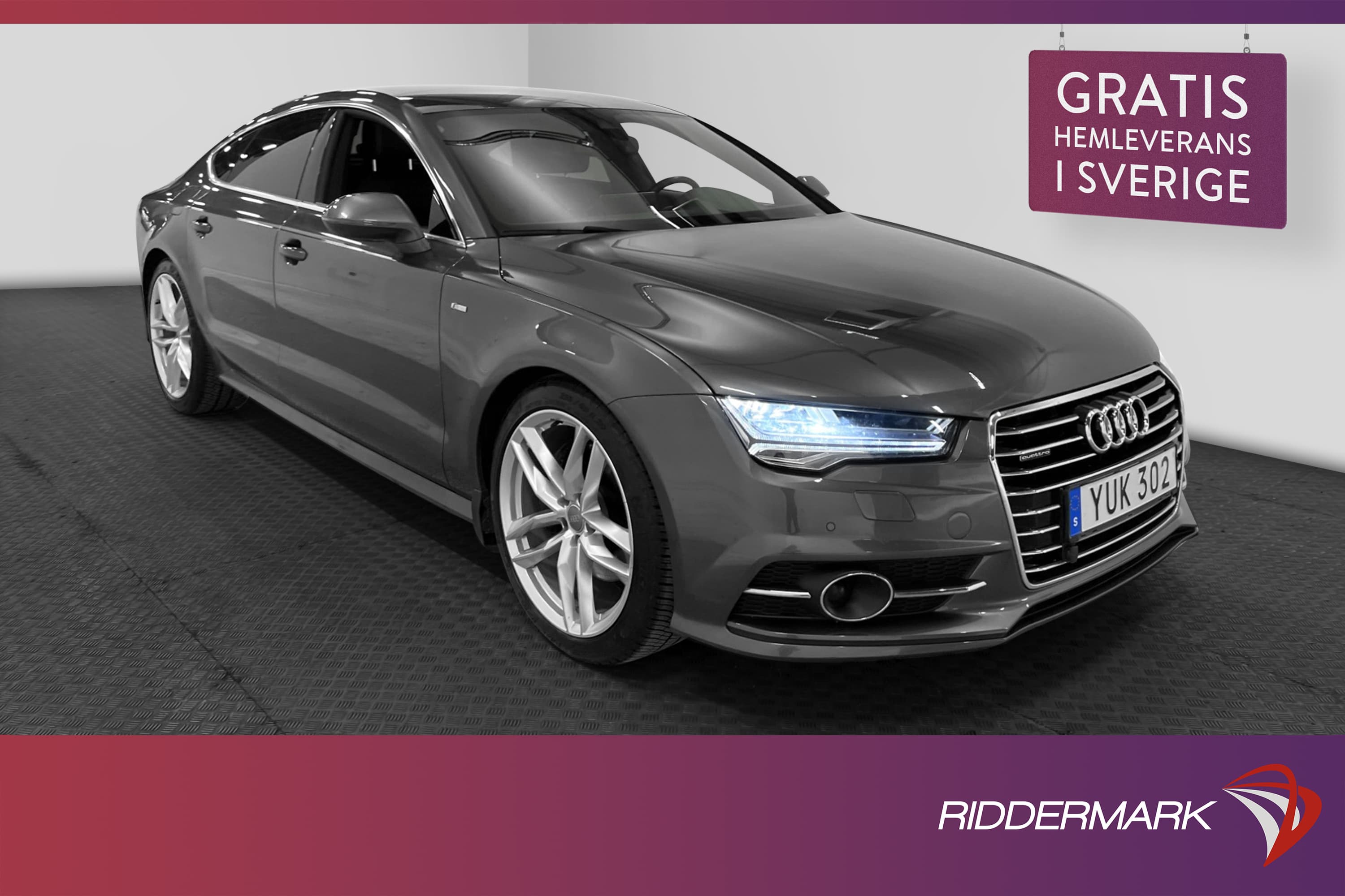 Audi A7 Sportback 2.0 TFSI Q 252hk