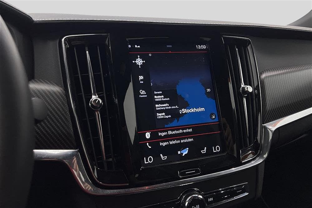 Volvo S90 T5 250hk R-Design B-Kamera B-Värm VOC Navi Blisinteriör