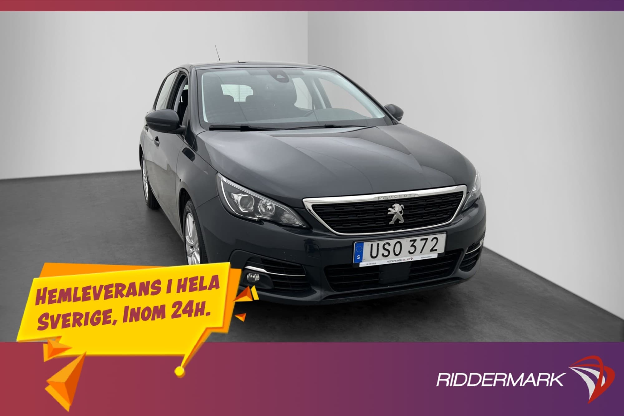 Peugeot 308 1.2 PureTech 2 Brukare Ny-Kamrem CarPlay