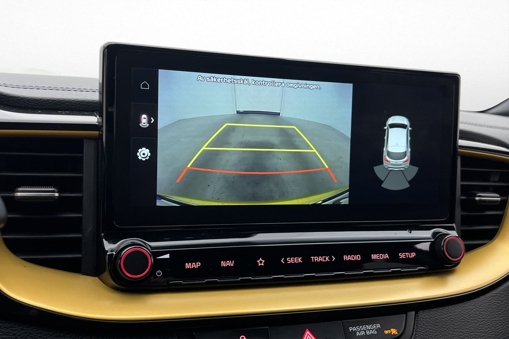 Kia Xceed 140hk Advance Plus M/K-Värmare Yellow Pack Cockpit