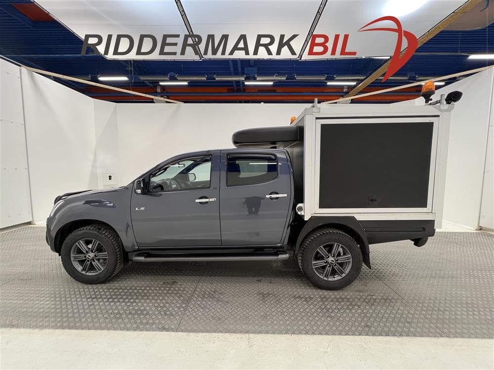 Isuzu D-Max 1.9 DDI Eu6 4WD Värmare Påbyggnad Nyservad Moms