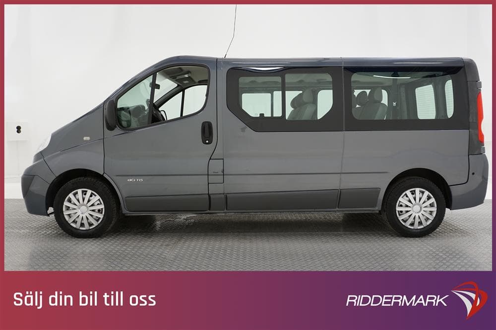 Nissan Primastar 2.0 dCi 114hk 9sits Lång