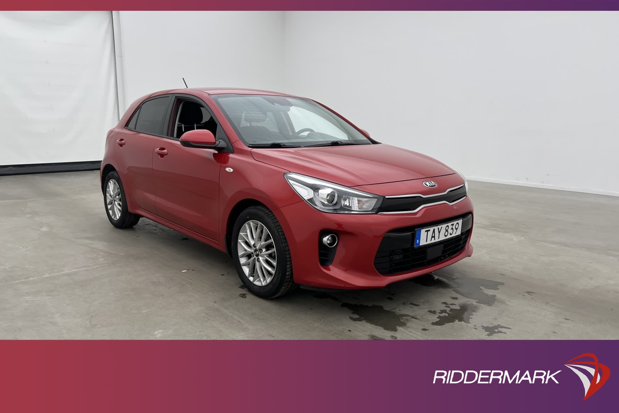 Kia Rio 1.2 CVVT 84hk Advance CarPlay Backkamera Rattvärme