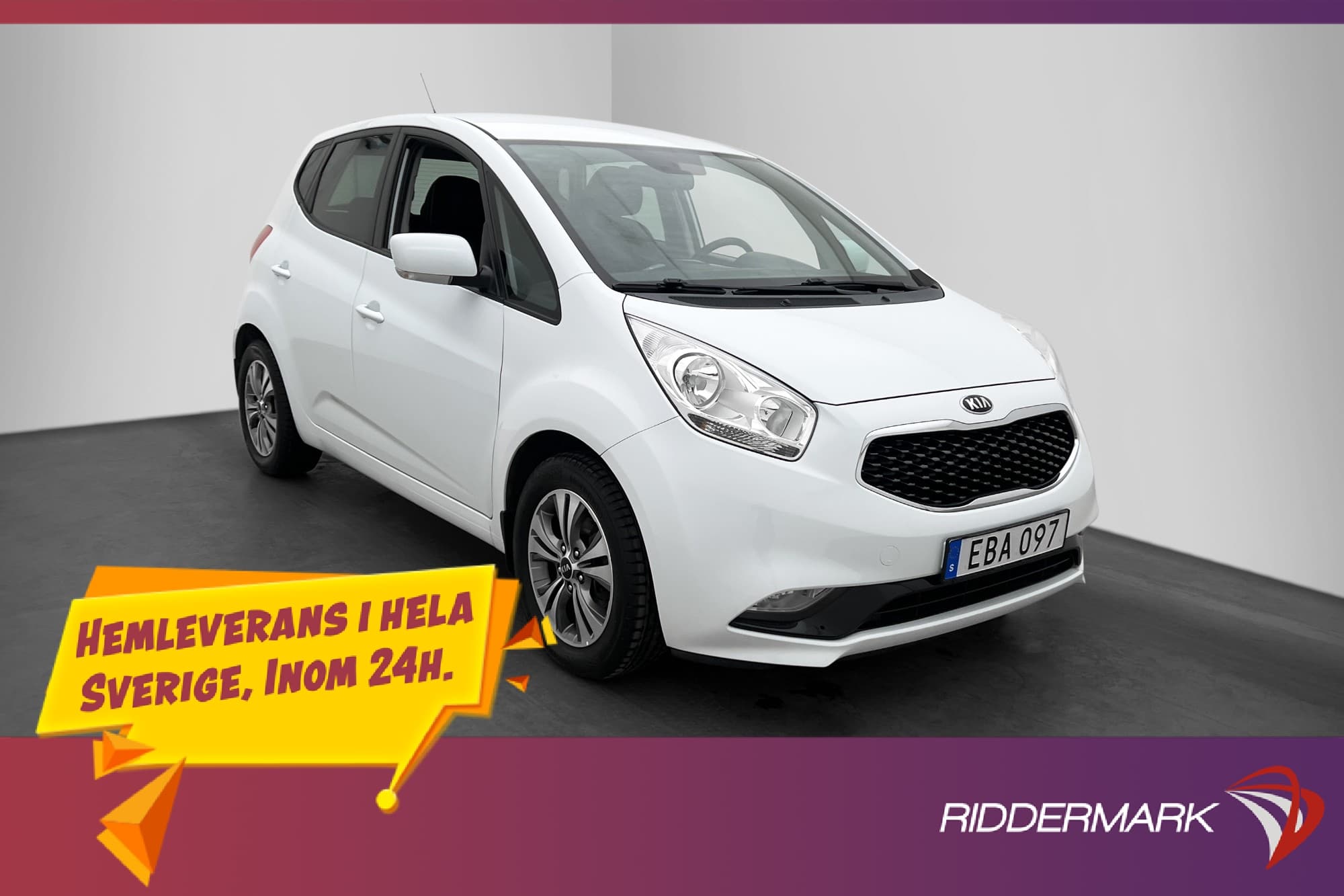 Kia Venga  1.6 CVVT Comfort Rattvärme P-sensorer 125hk
