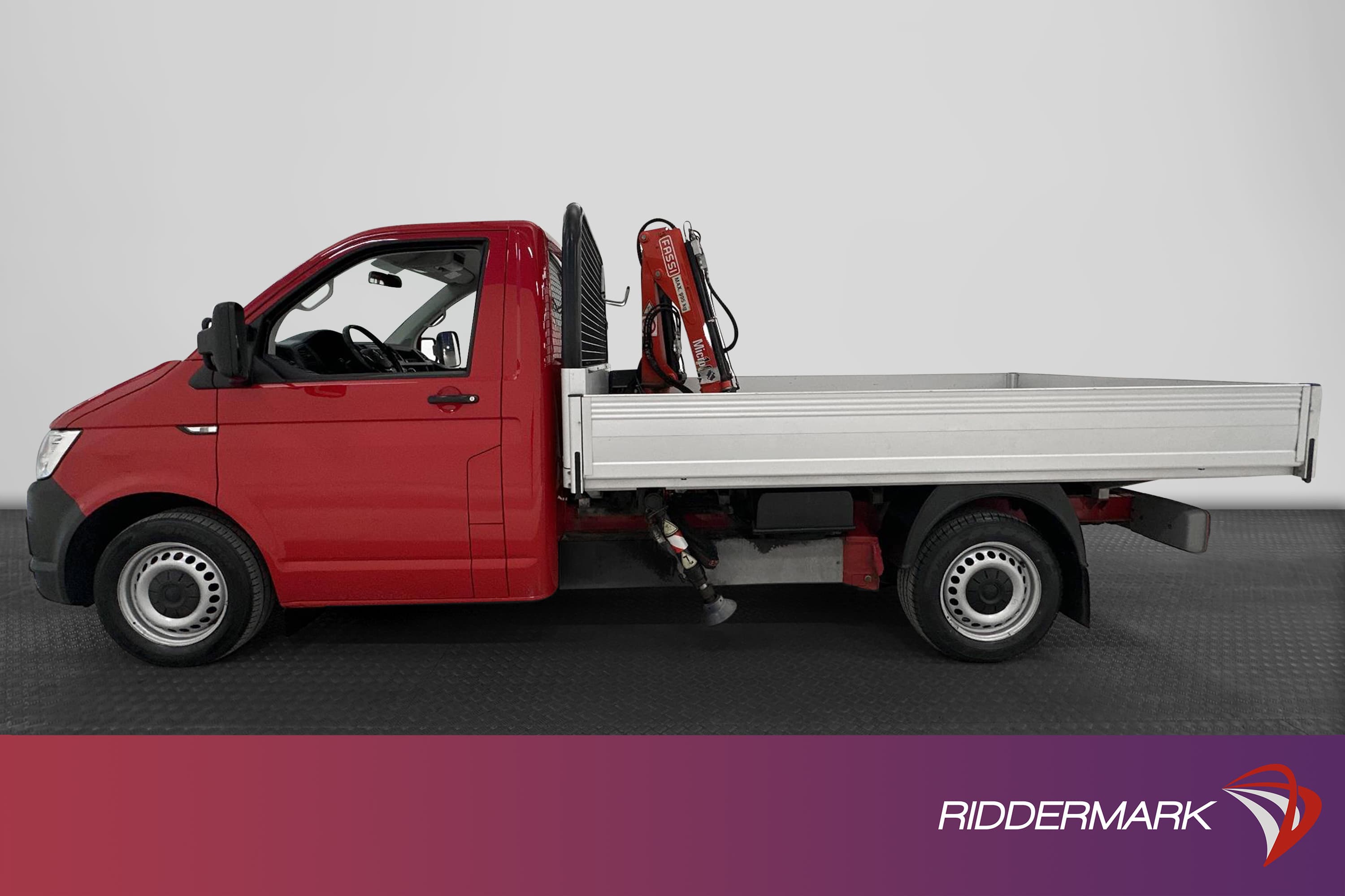 Volkswagen Transporter 2.0TDI Flakbil Lång Värmare Moms