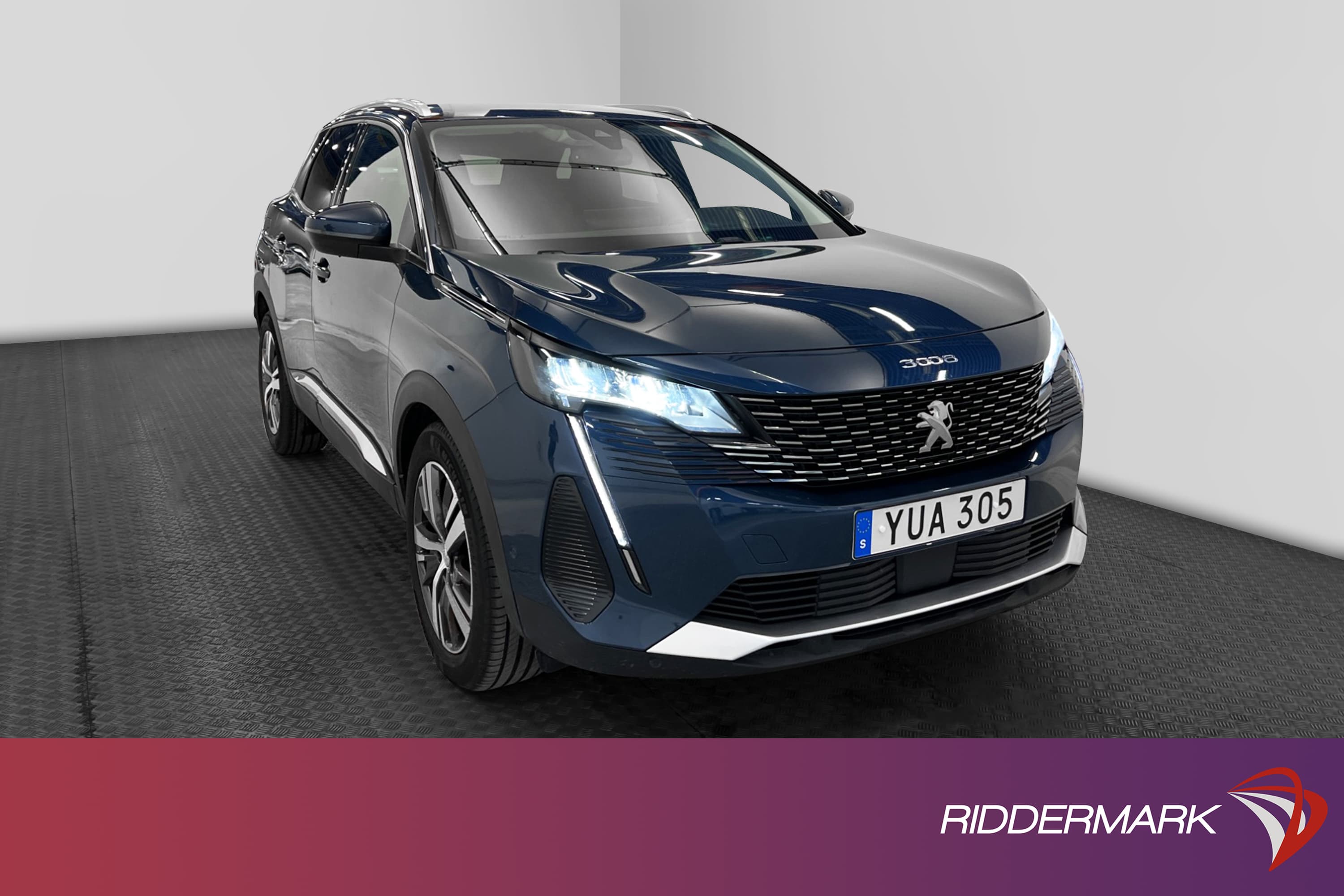 Peugeot 3008 SUV 1.2 130hk Allure Kamera Navi Välservad