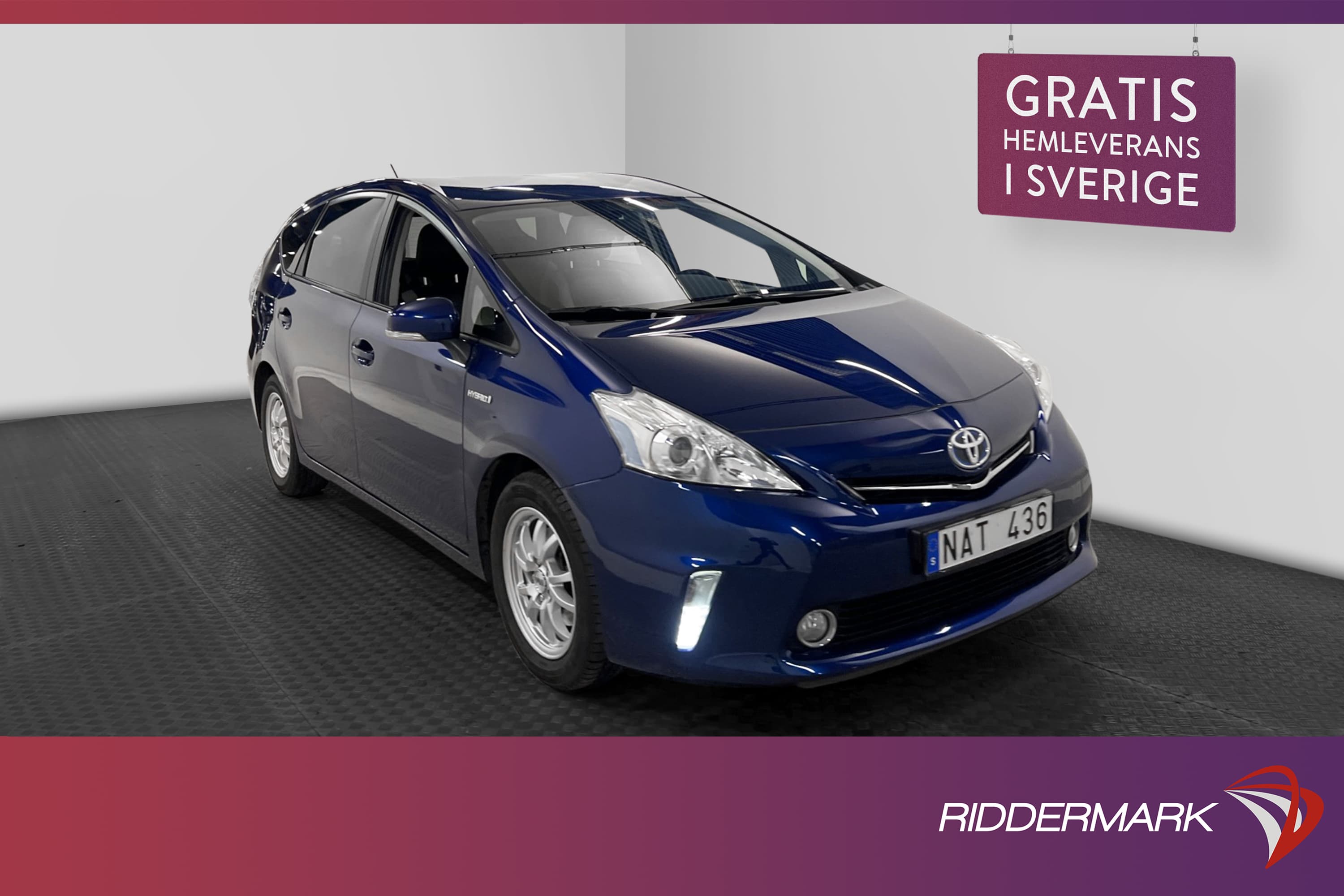 Toyota Prius+ Hybrid CVT 136hk