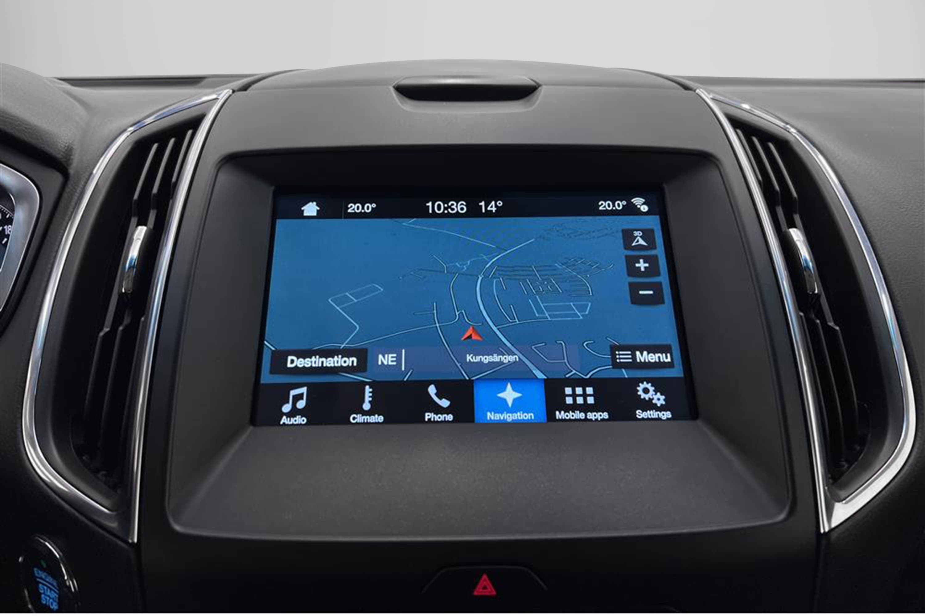 Ford Edge 2.0 TDCi 210hk D-Värm Navi B-Kam Keyless Draginteriör