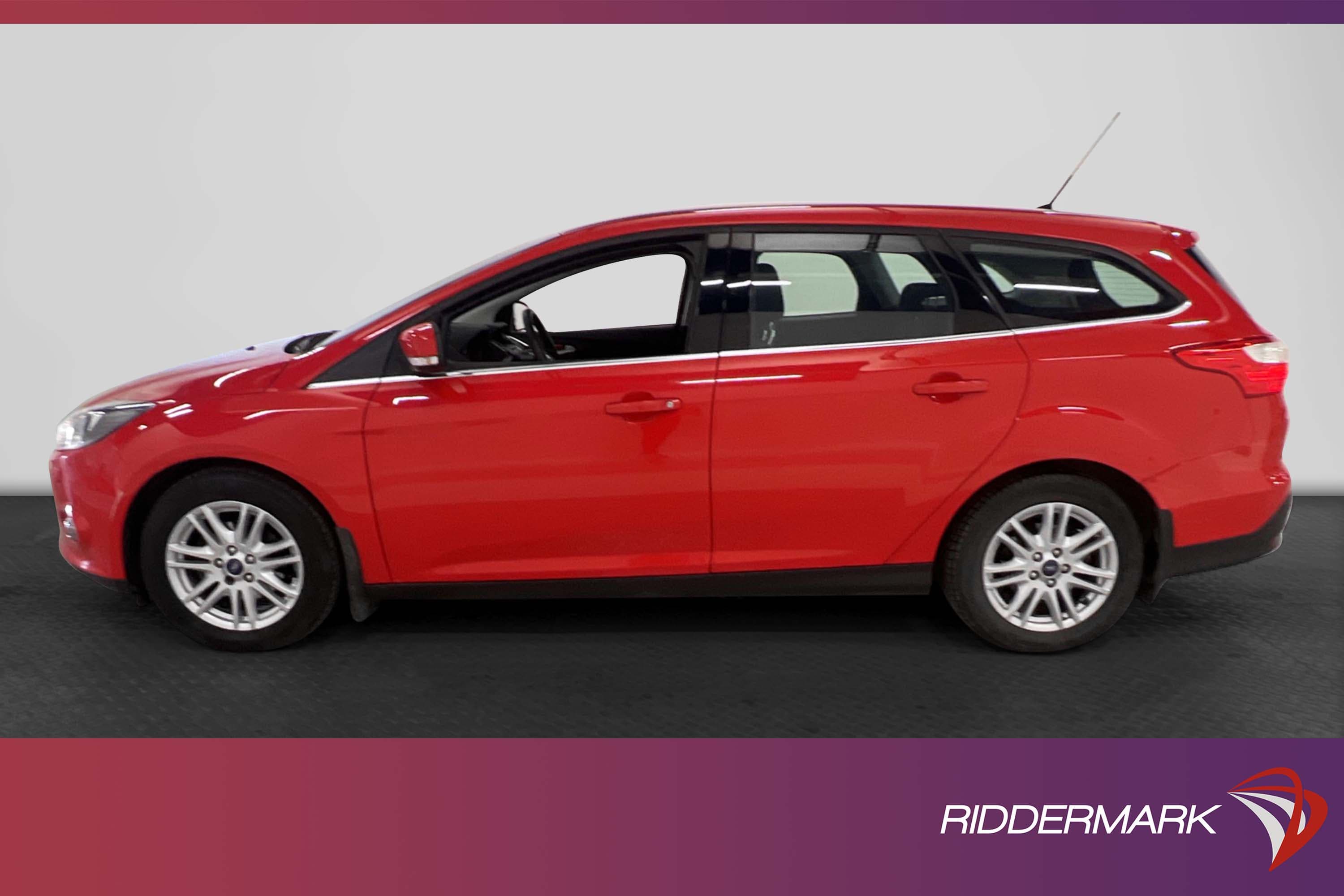 Ford Focus Kombi 1.0L EcoBoost 125hk Nyservad Drag 0,44L/mil