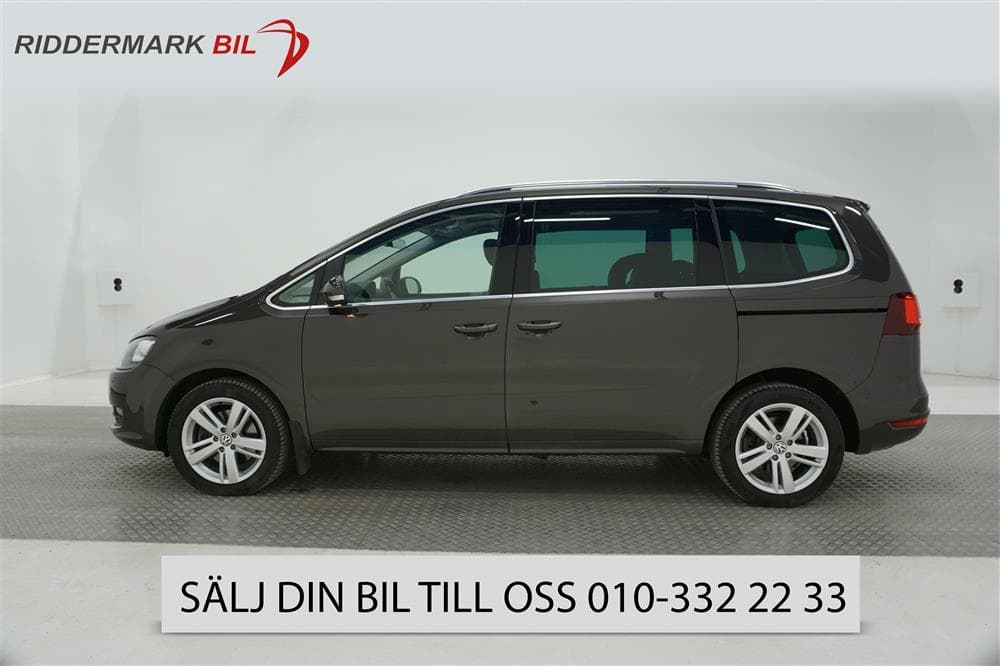 Volkswagen Sharan 2.0 TDI 150hk Pano Drag B-kam 7-sits