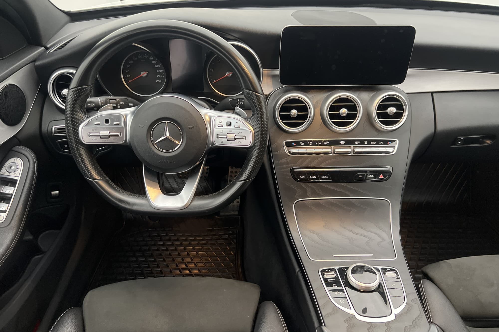 Mercedes-Benz C 200 T d 160hk AMG M-Värmare Navi Kamera Drag