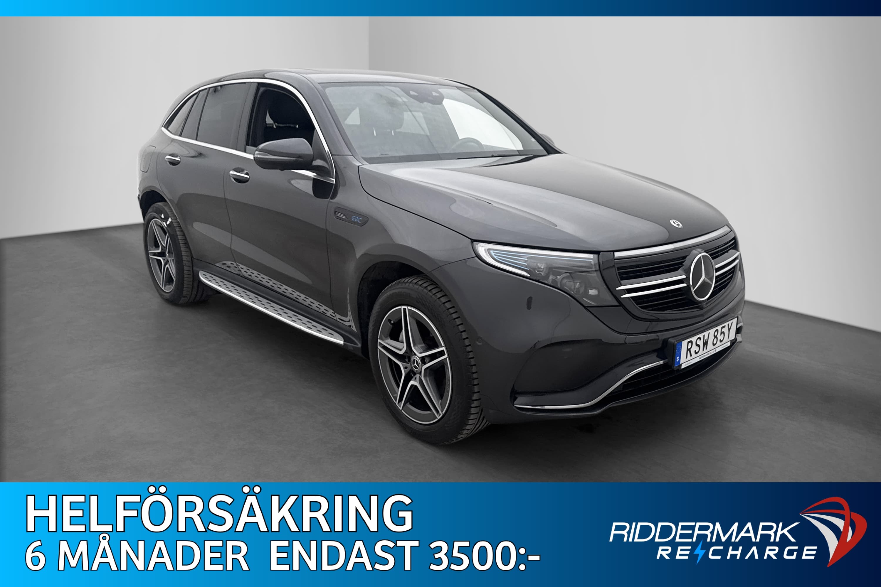 Mercedes-Benz EQC 400 4M AMG Wide Värmare 360° Burmester
