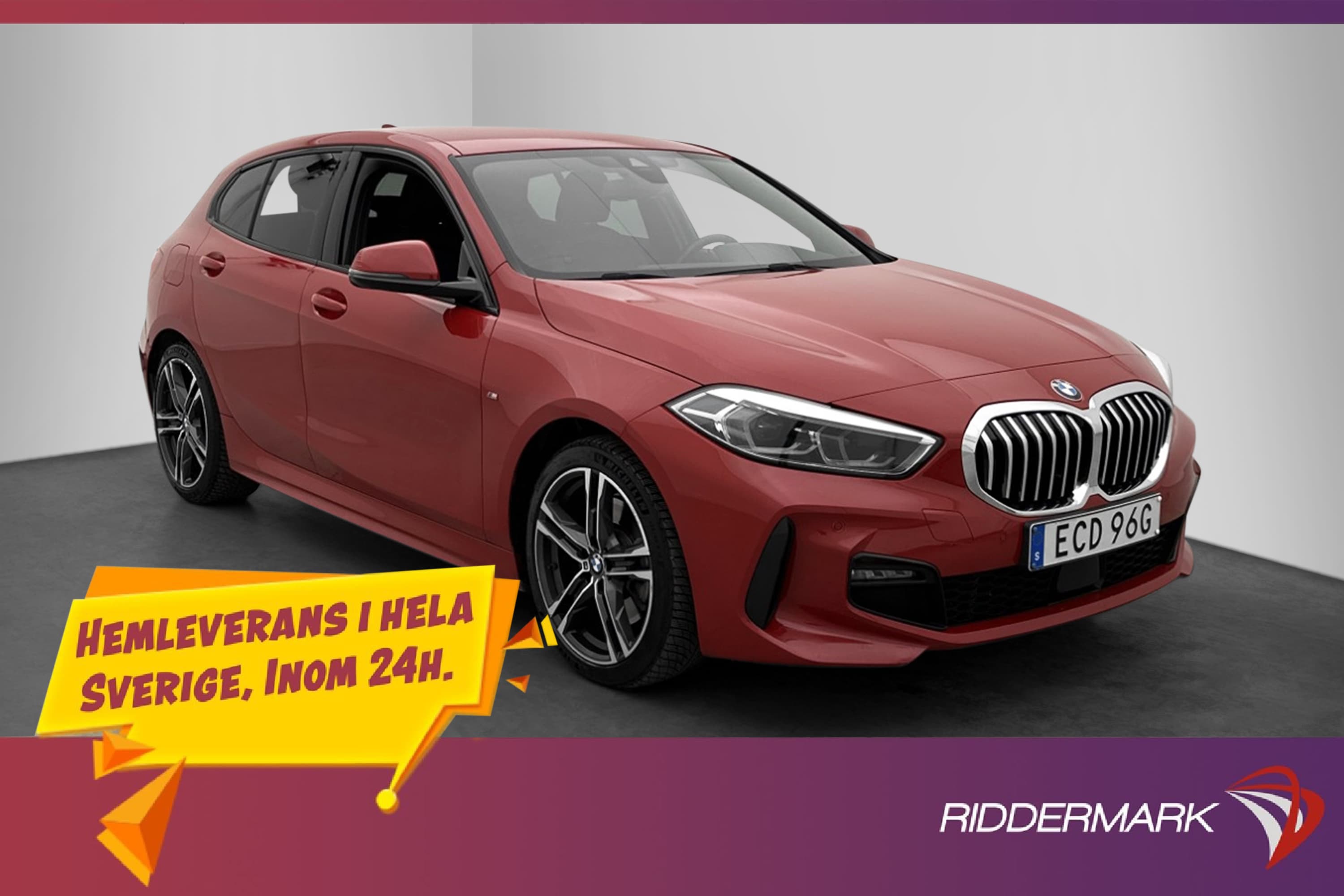 BMW 120 d xDrive 190hk M Sport HiFi Cockpit Navi Dragkrok