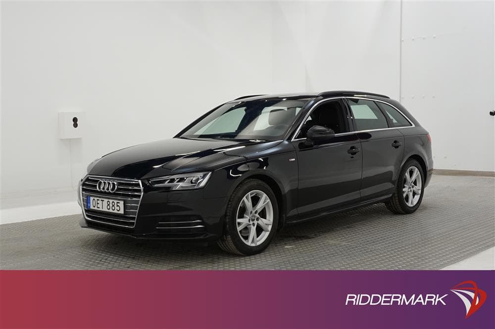 Audi A4 Avant 2.0 TDI S Tronic 150 hk S-Line Matrix Dragkrok