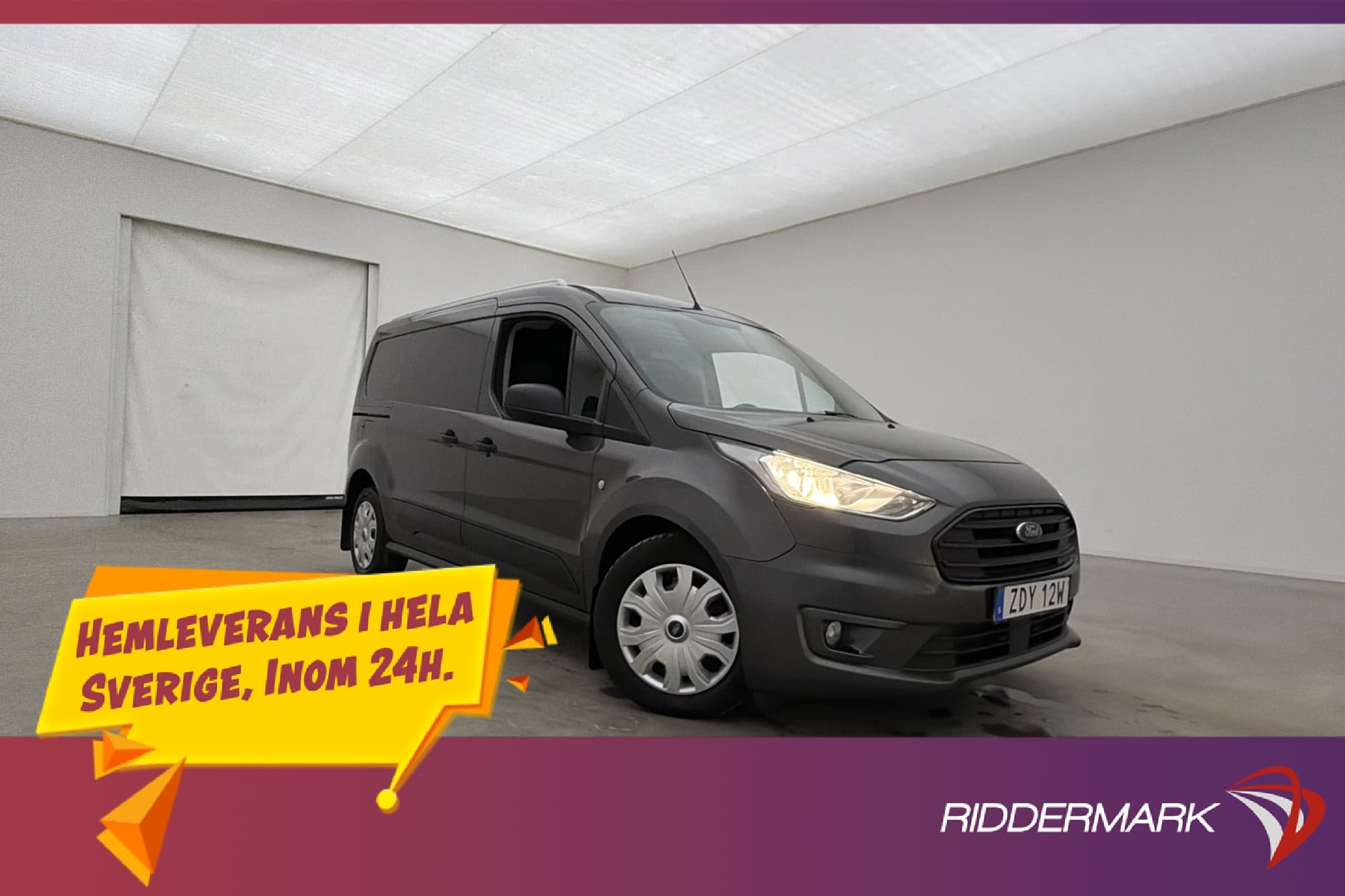 Ford Transit Connect LWB Ny-Kamrem Värmare Dragkrok B-Kamera