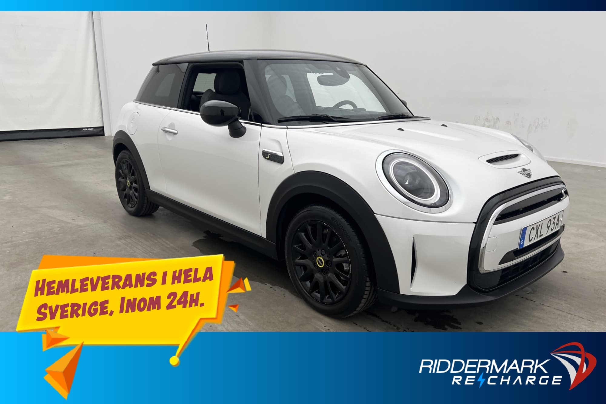 MINI Cooper SE 184hk Cockpit Navi Sensorer Halvskinn CarPlay
