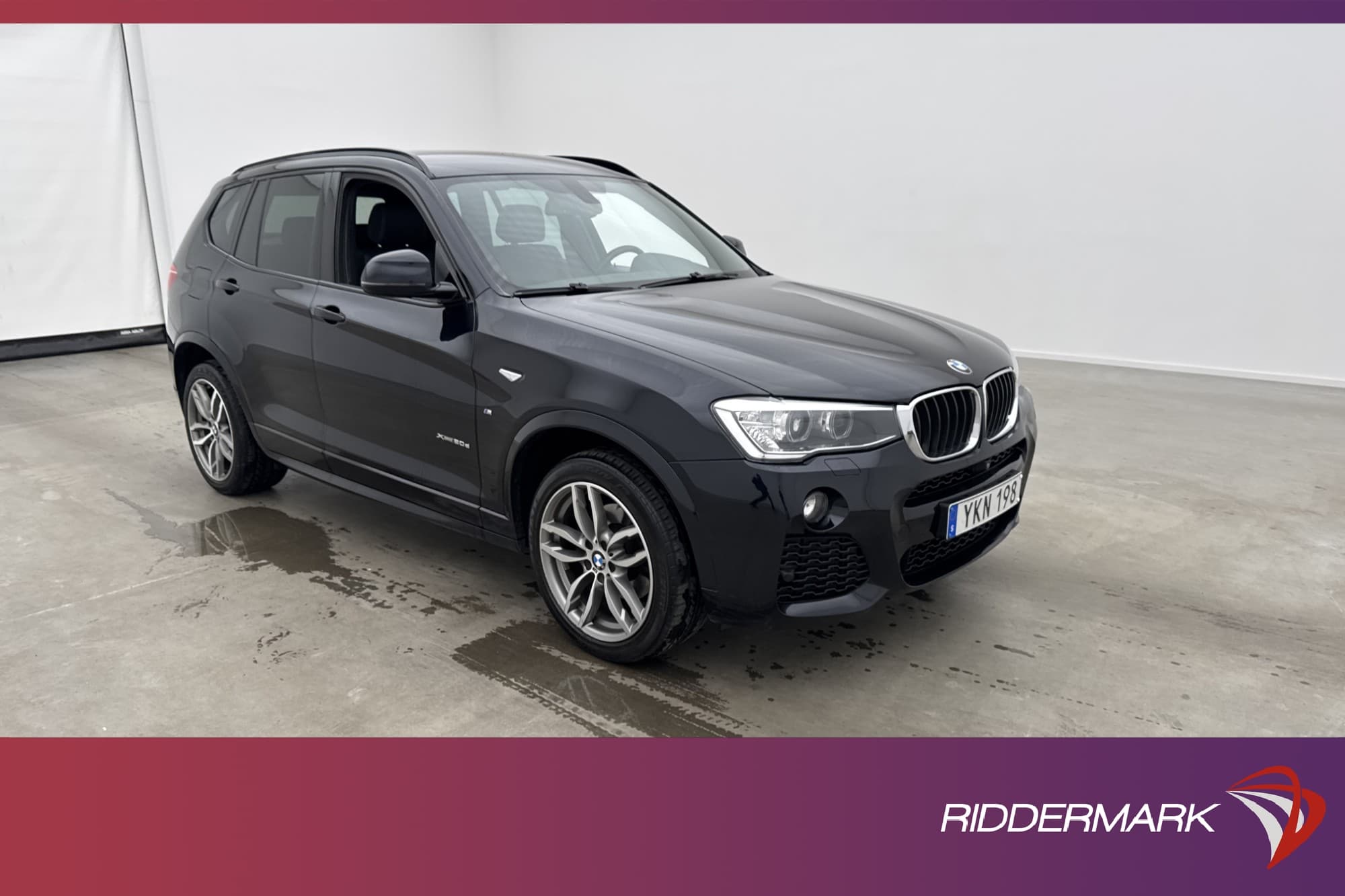 BMW X3 xDrive20d M Sport D-Värmare Surround HiFi Skinn Drag