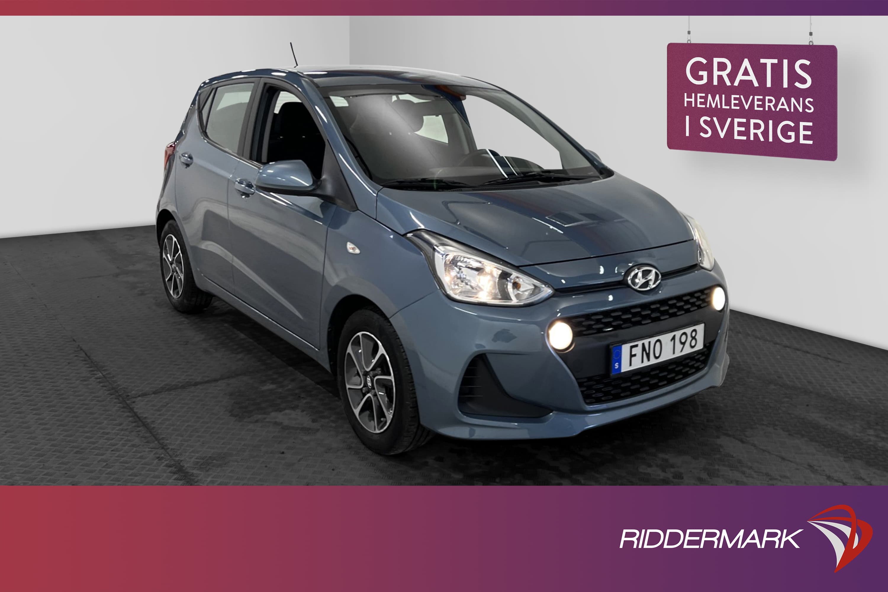 Hyundai i10 blue 67hk