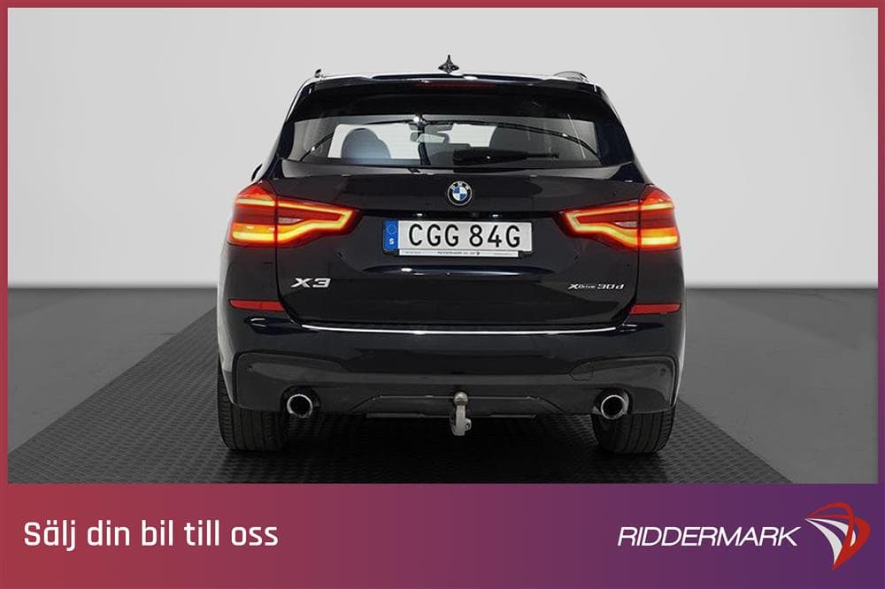 BMW X3 xDrive30d 265hk Innovation D-Värm H/K HUD Navi Skinnexteriör