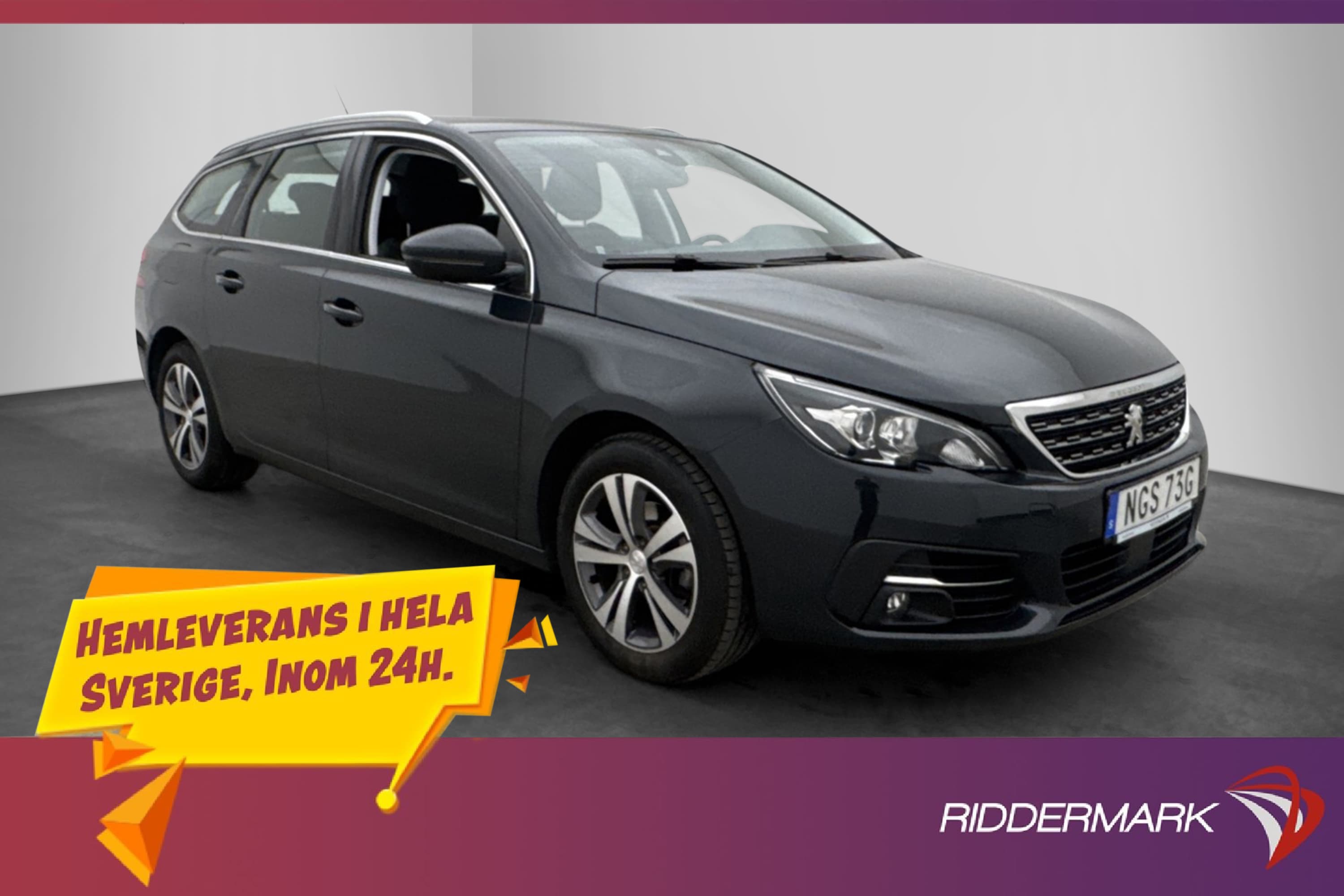 Peugeot 308 SW 1.5 131hk  Allure Kamera Halvskinn Carplay