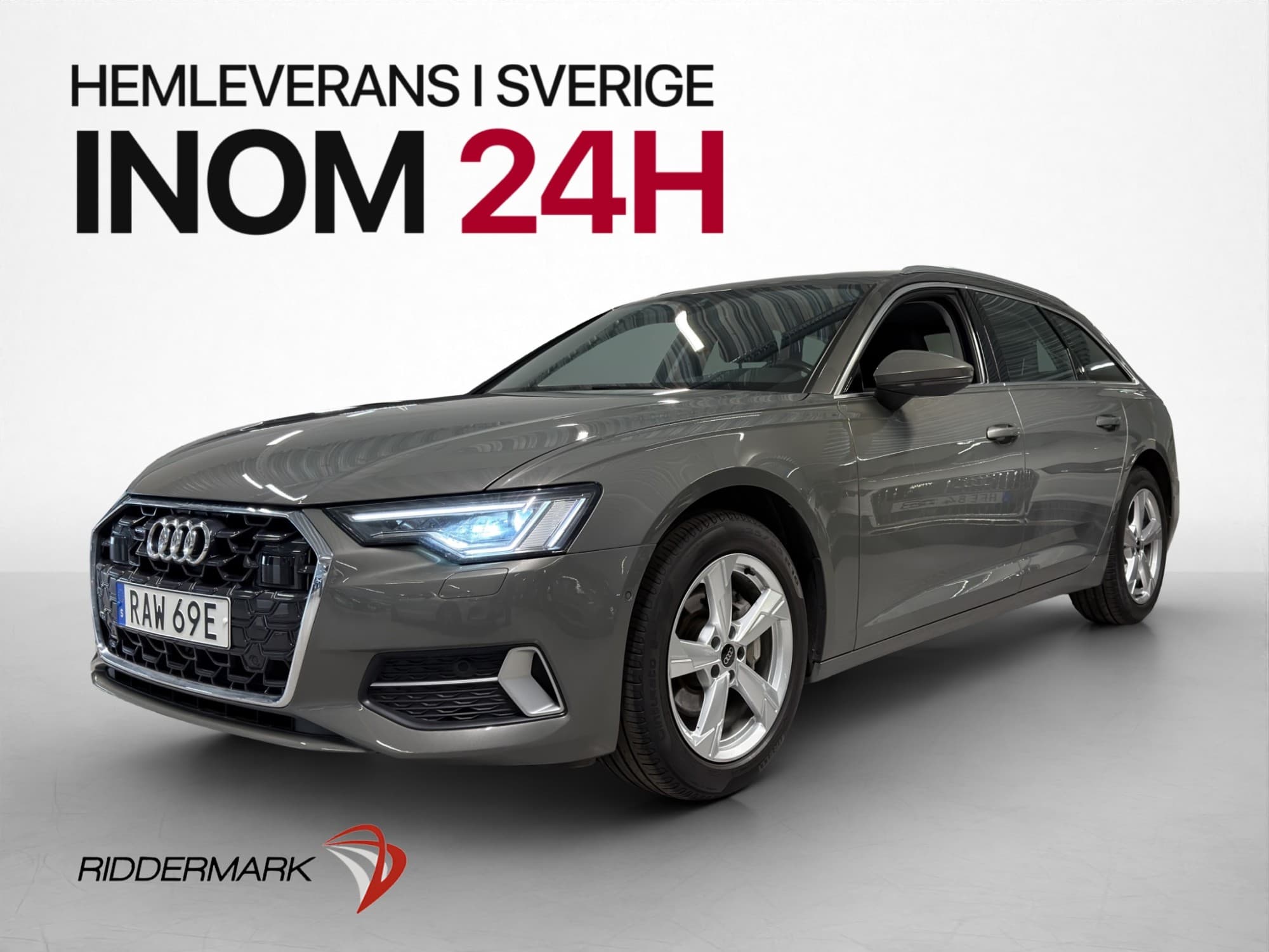 Audi A6 40 TDI 204hk Quattro Värm Kamera Cockpit Drag MOMS