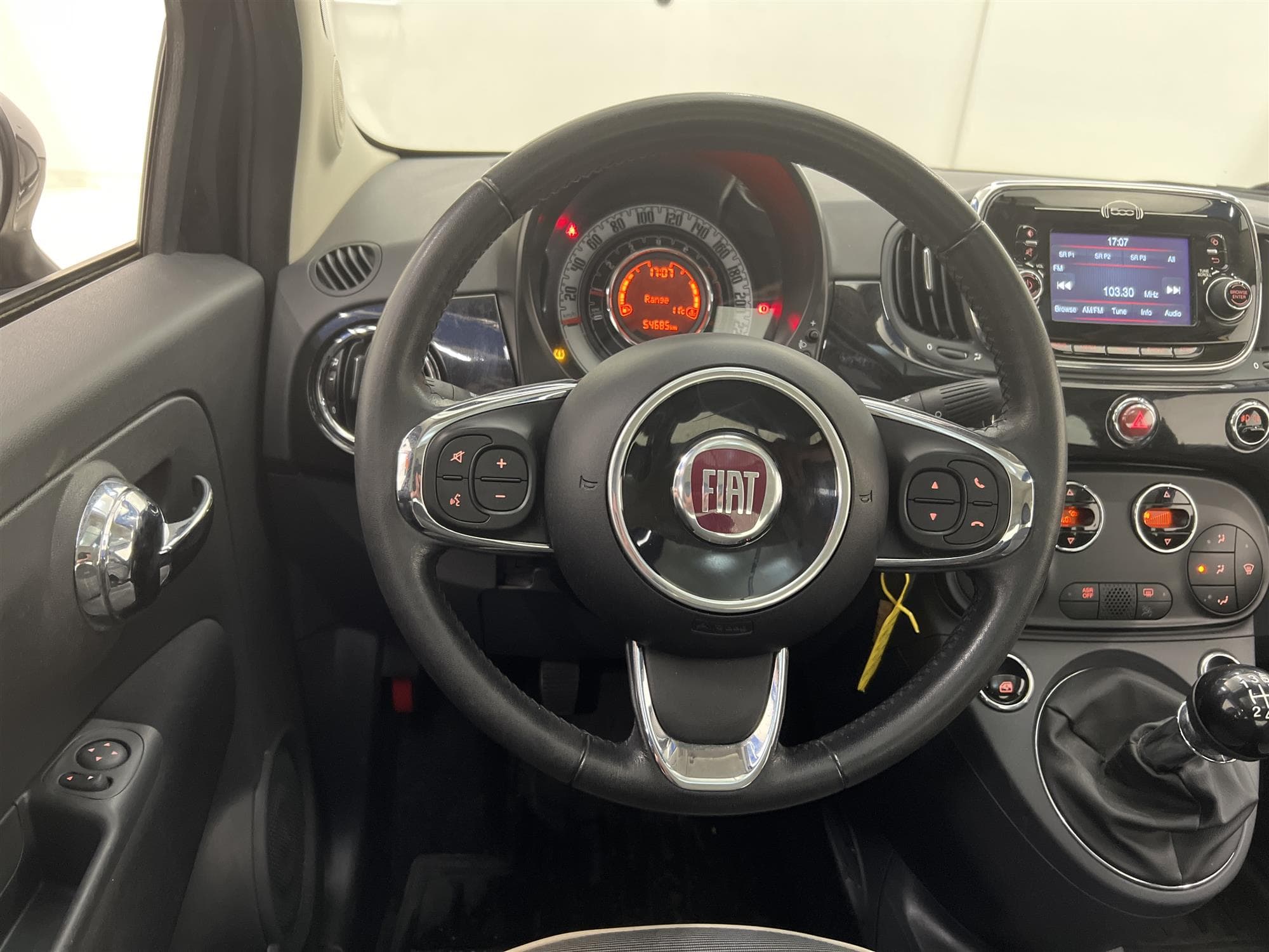 Fiat 500 1.2 69hk Lounge Taklucka Låg Skatt 0,49L/mil