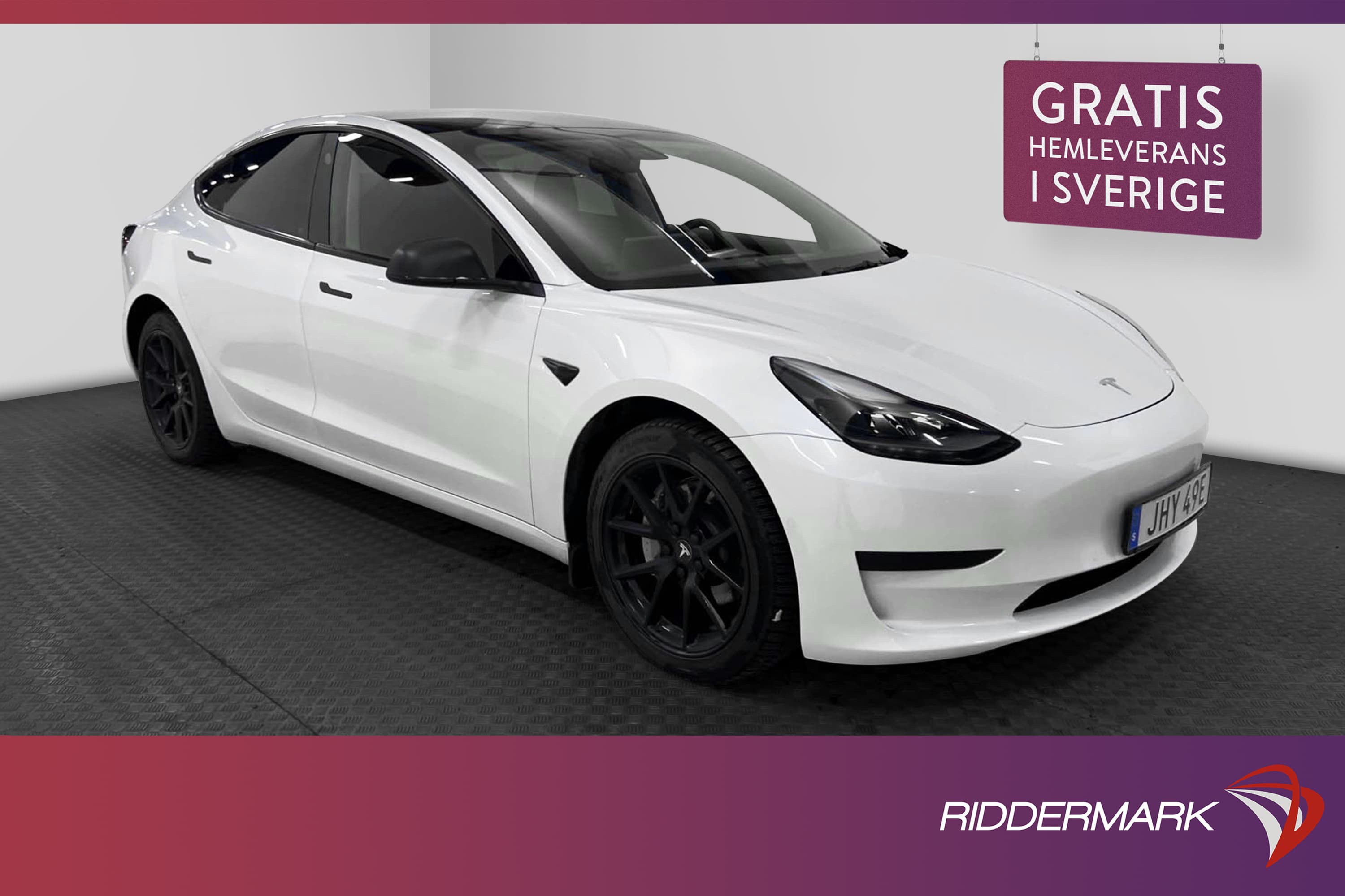 Tesla Model 3 Standard Range Plus 258hk