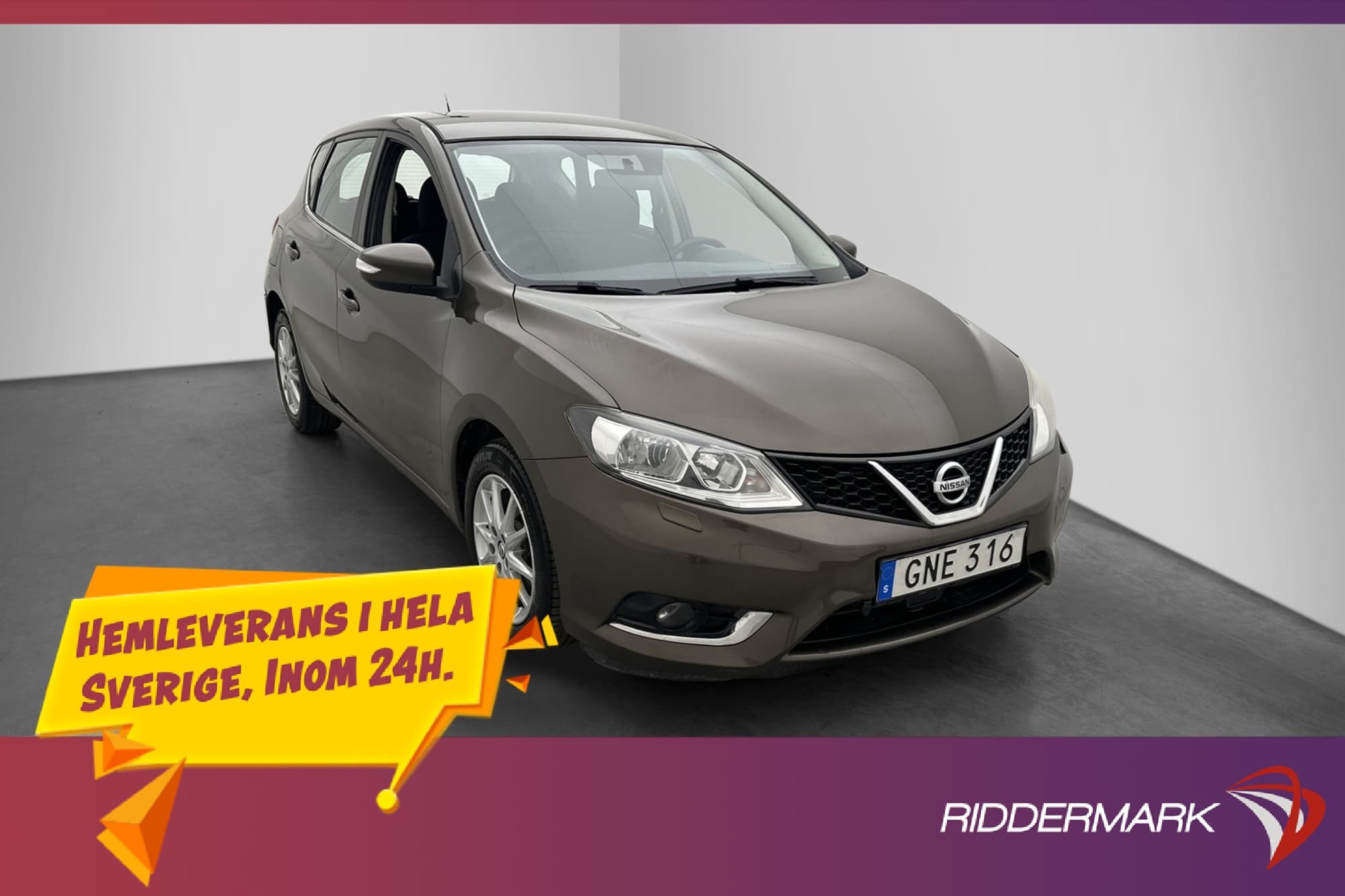 Nissan Pulsar 1.5 dCi 110hk M&K-Värmare Farthållare