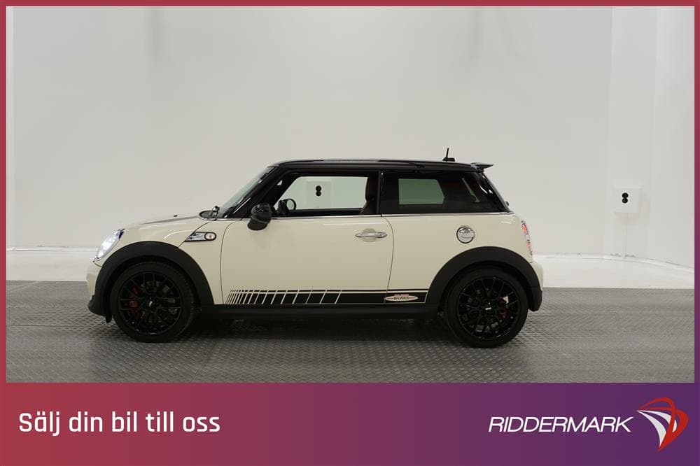 MINI John Cooper Works 211hk Navi H/K Skinn LÅGMIL 0,58l/milexteriör