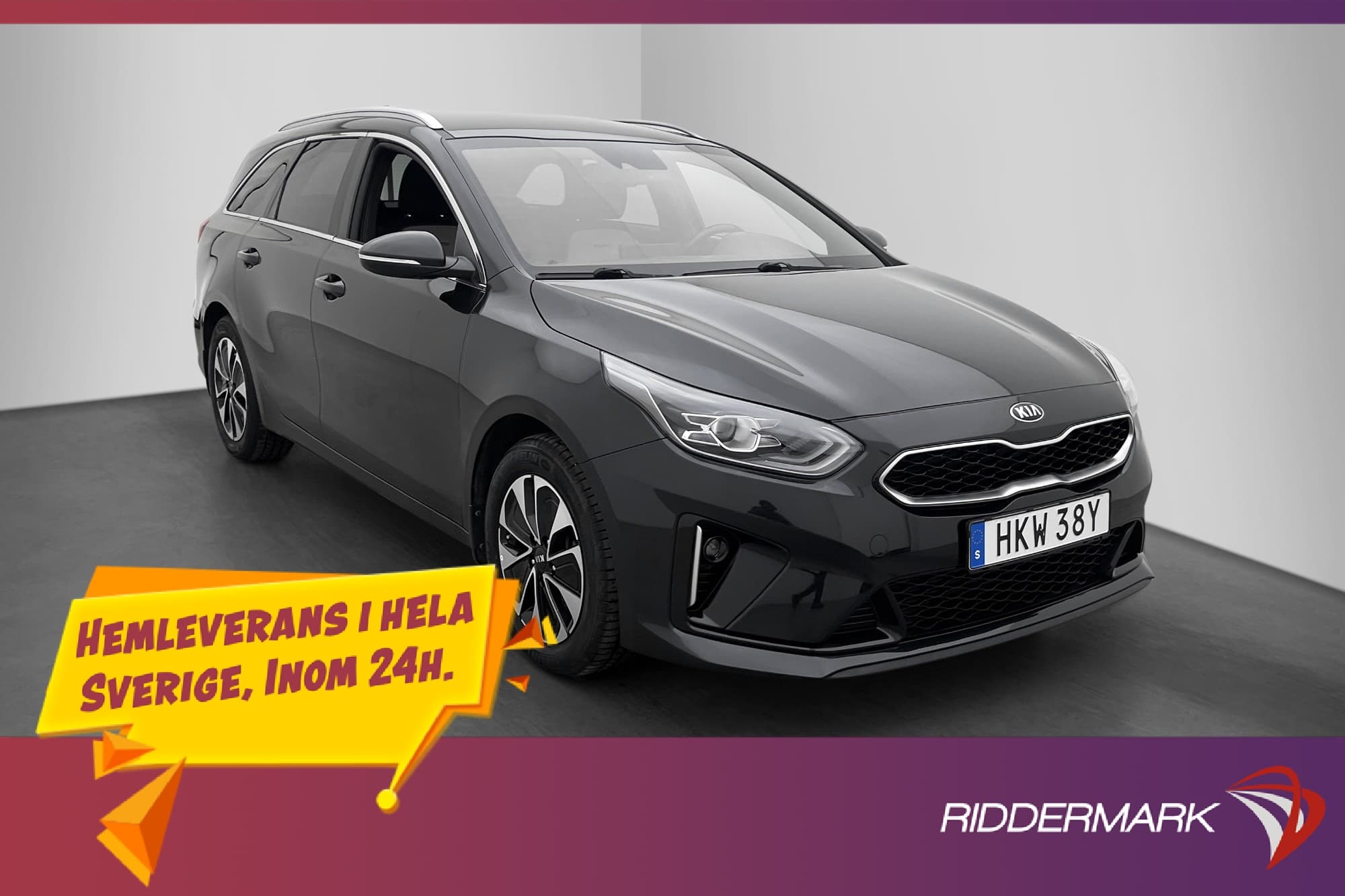 Kia Ceed Sportswagon 140hk GT-Line Dragkrok Kamera CarPlay