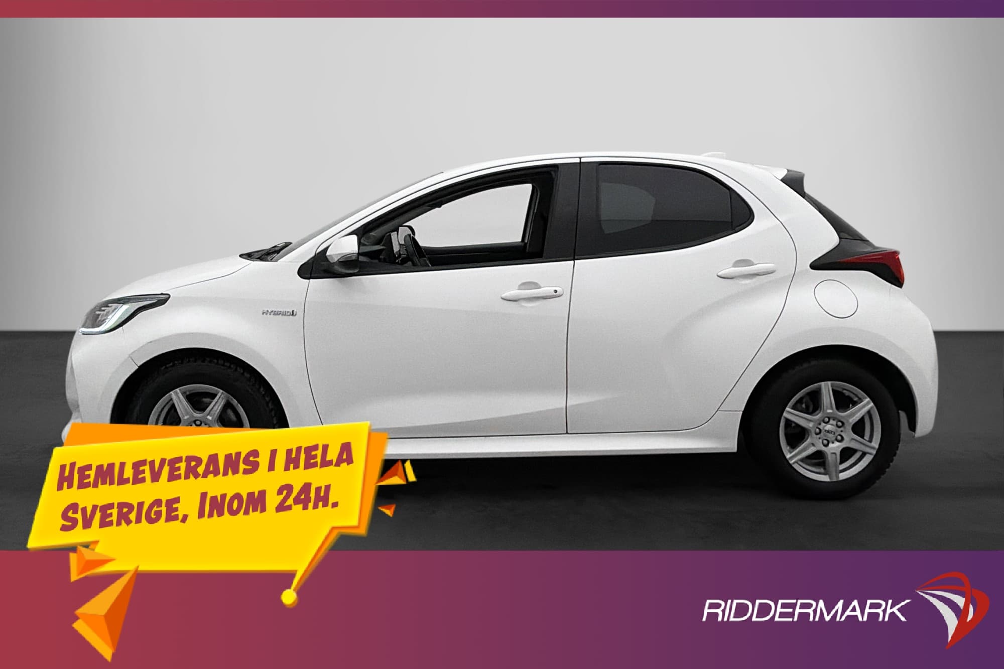 Toyota Yaris Hybrid 116hk Active Plus Backkamera Rattvärme