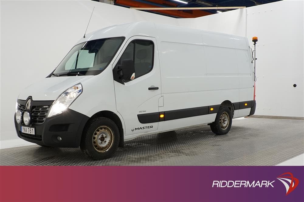 Renault Master 2.3 dCi 165hk Eu6 L3H2 Drag Värmare Moms