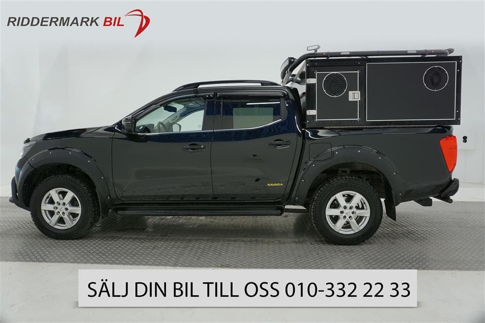 Nissan Navara N-Guard 2.3dCi 4x4 Jakt Edition Hundkåpa Moms