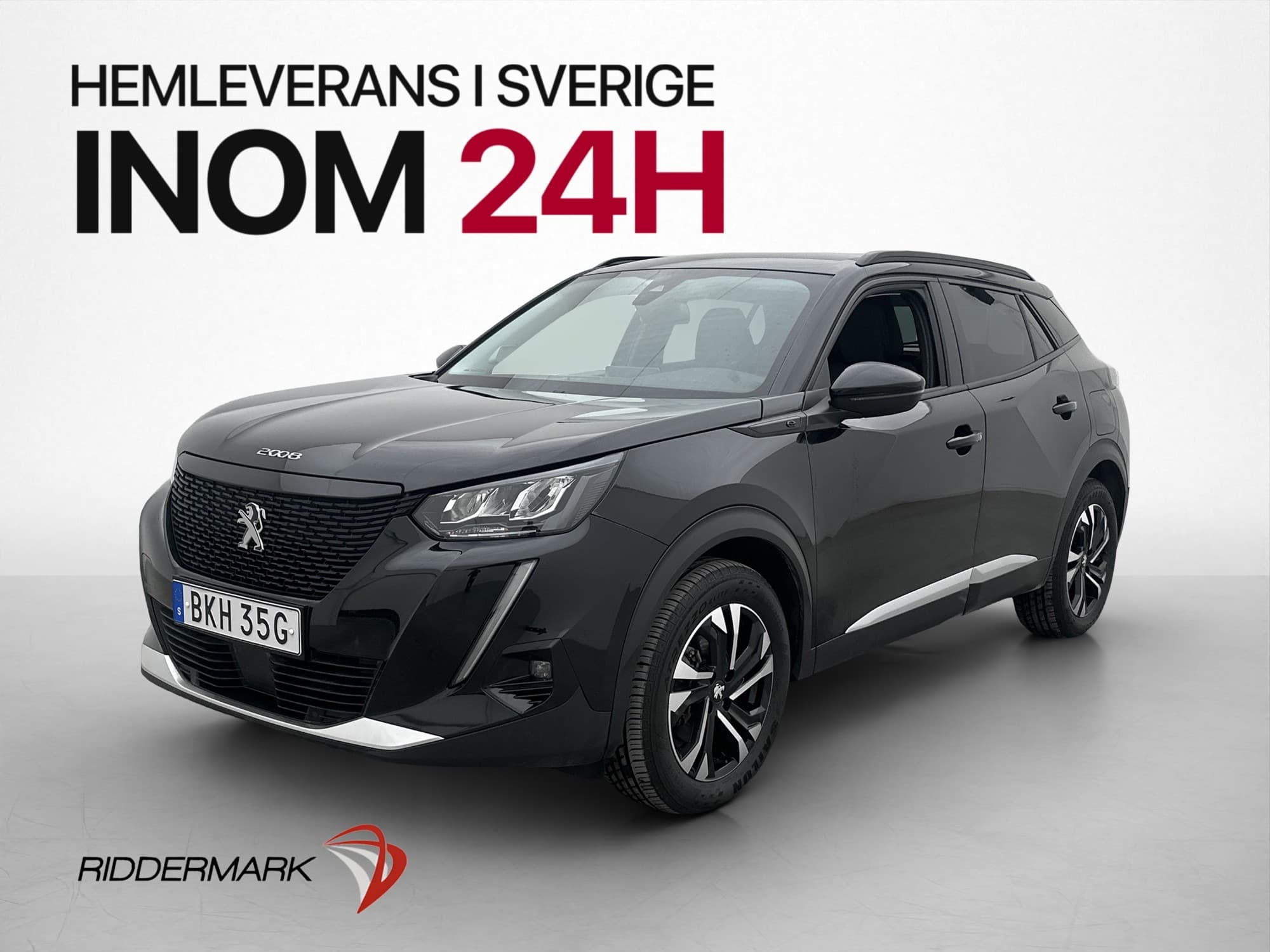 Peugeot E-2008 136hk Kamera CarPlay LED Keyless P-Sensorer