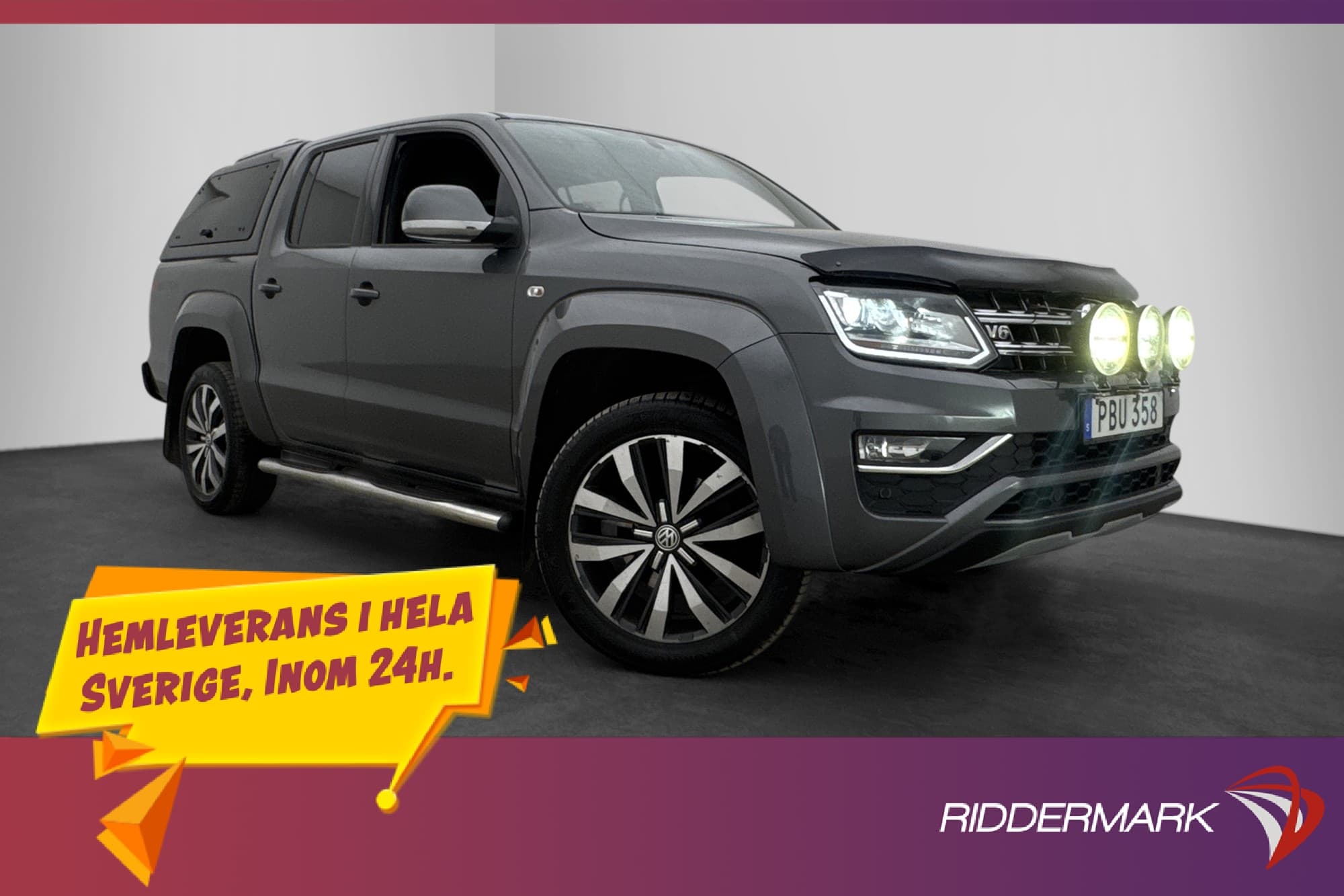 Volkswagen Amarok Aventura 258hk 4M Värm Drag CARPLAY Moms