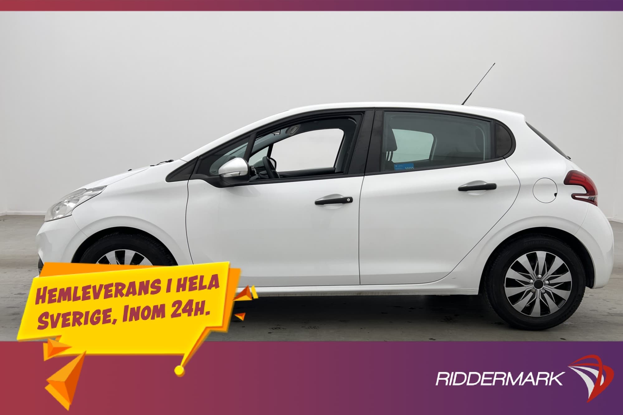 Peugeot 208 1.2 PureTech Farthållare Låg skatt 0.47 l/mil