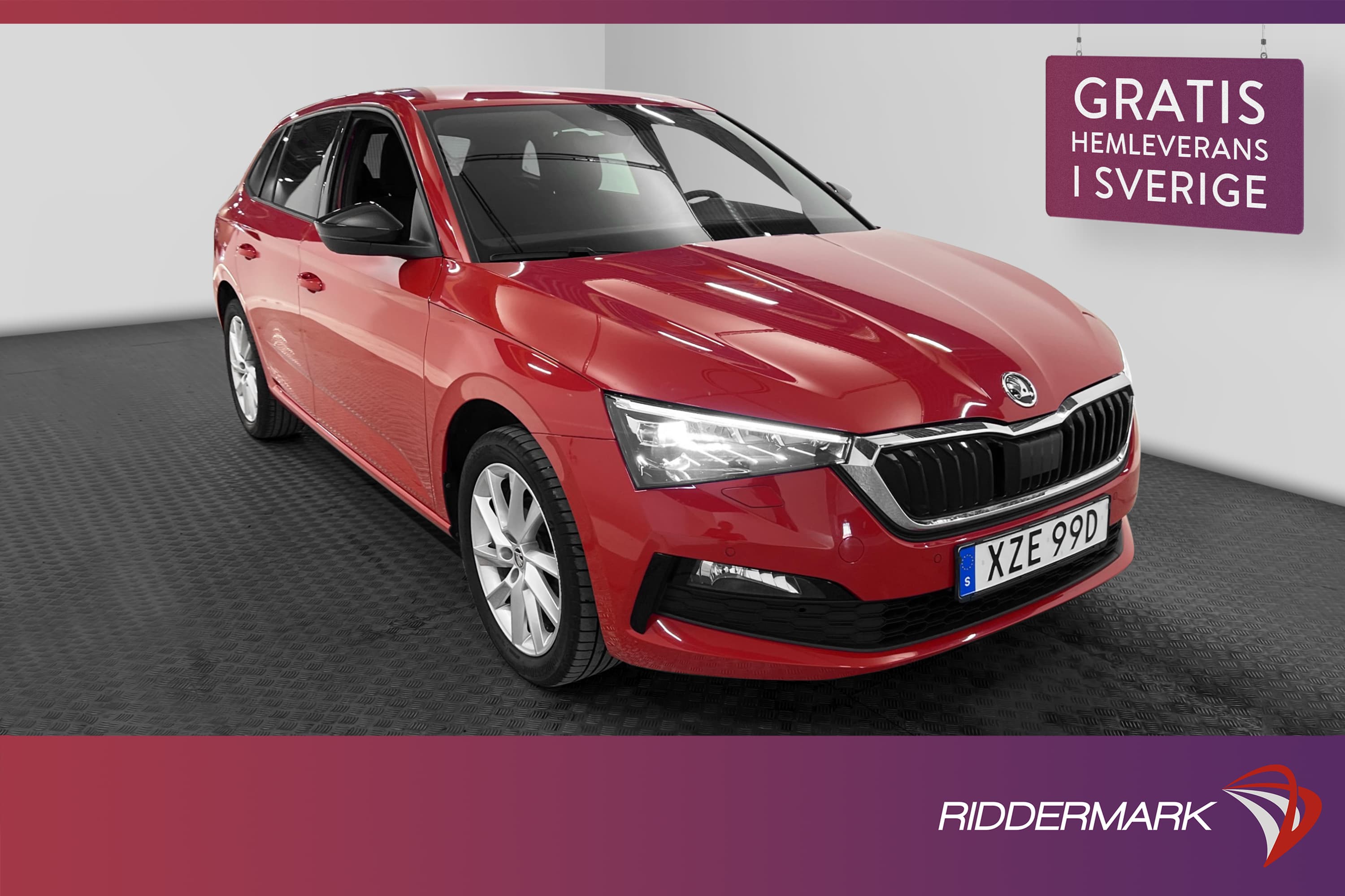Skoda Scala 1.0 TSI Style Kamera Sensorer Dragkrok Välservad