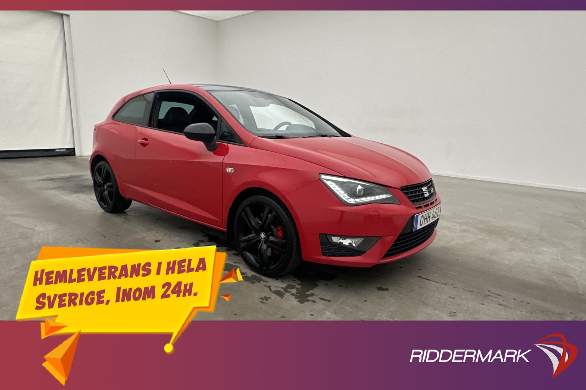 SEAT Ibiza Cupra 1.8 TSI 192hk Taklucka GPS Sensorer CarPlay