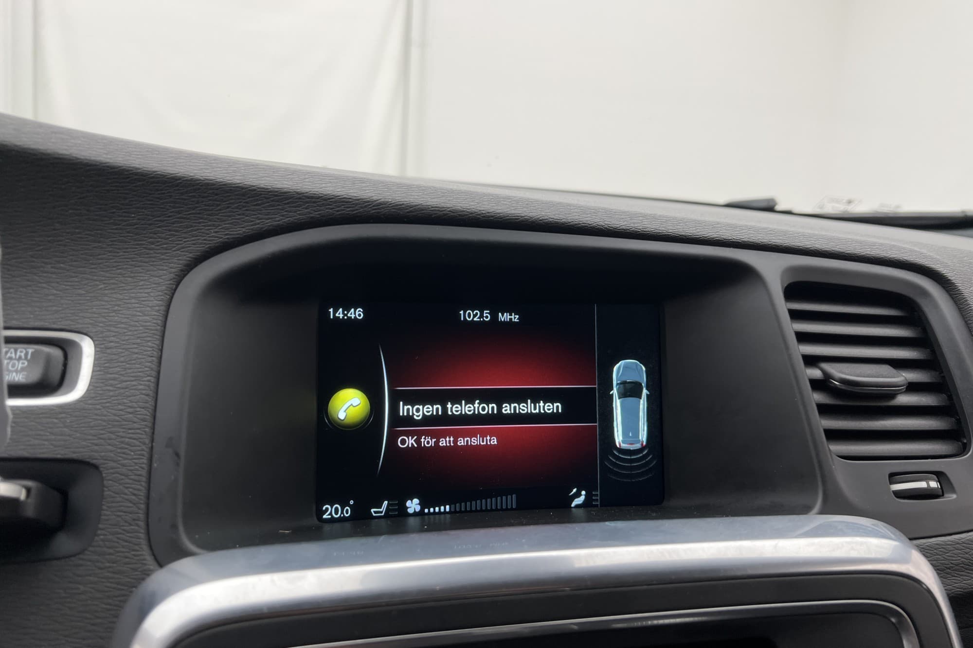 Volvo V60 T3 Ocean Race VOC Värmare Sensorer Skinn Dragkrok